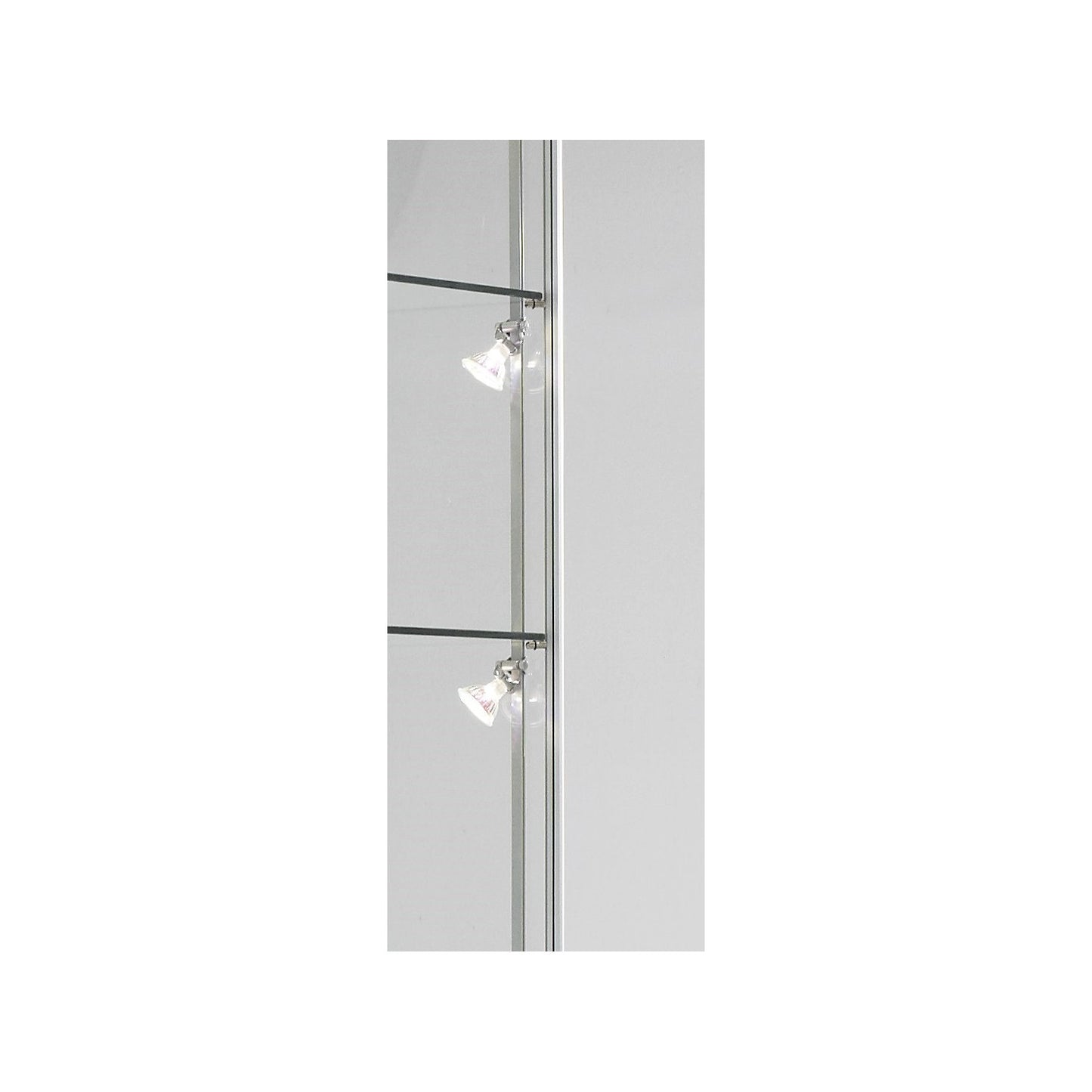 Low voltage lighting, for LINK glass cabinets, 2 x 20 W.