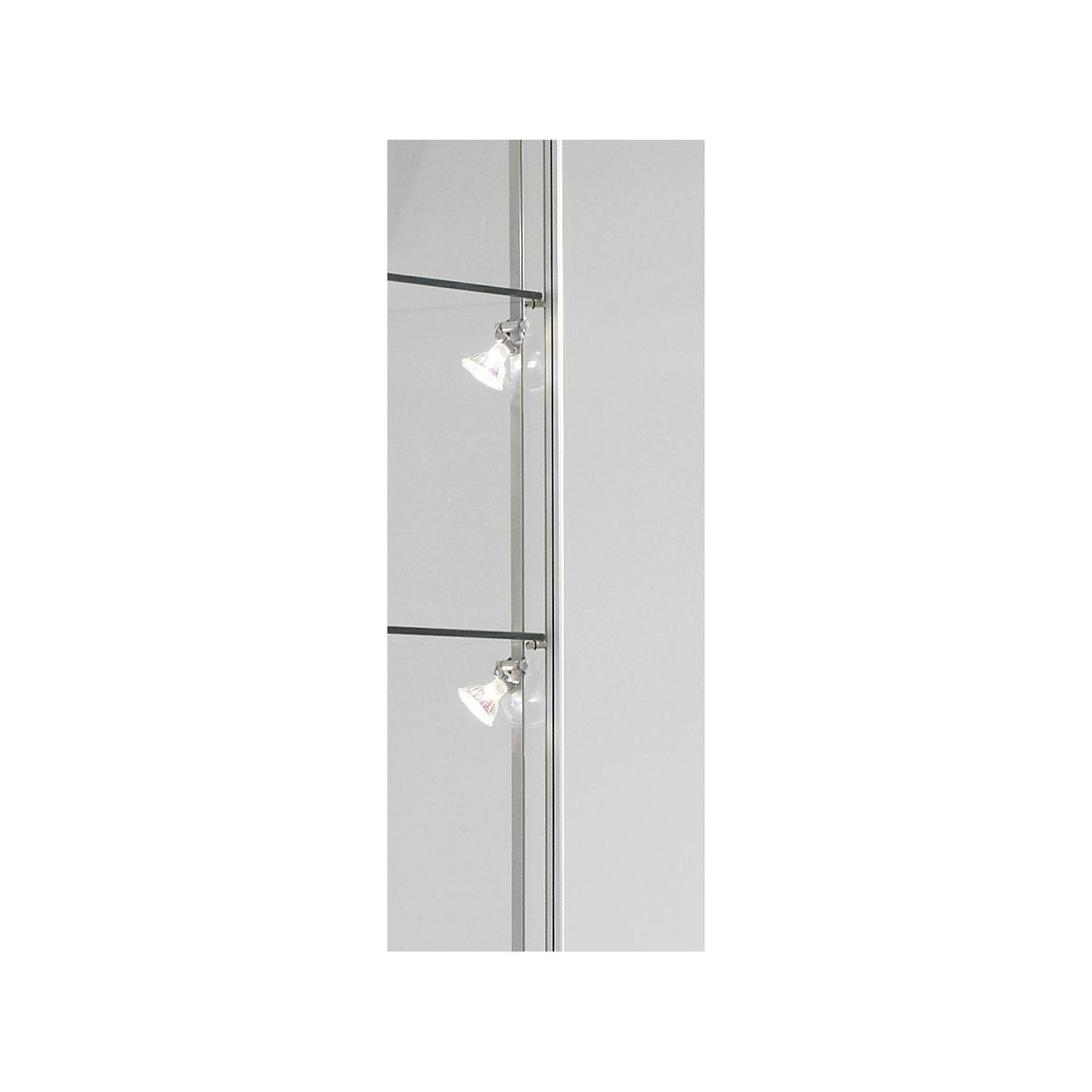 Low voltage lighting, for LINK glass cabinets, 2 x 20 W.