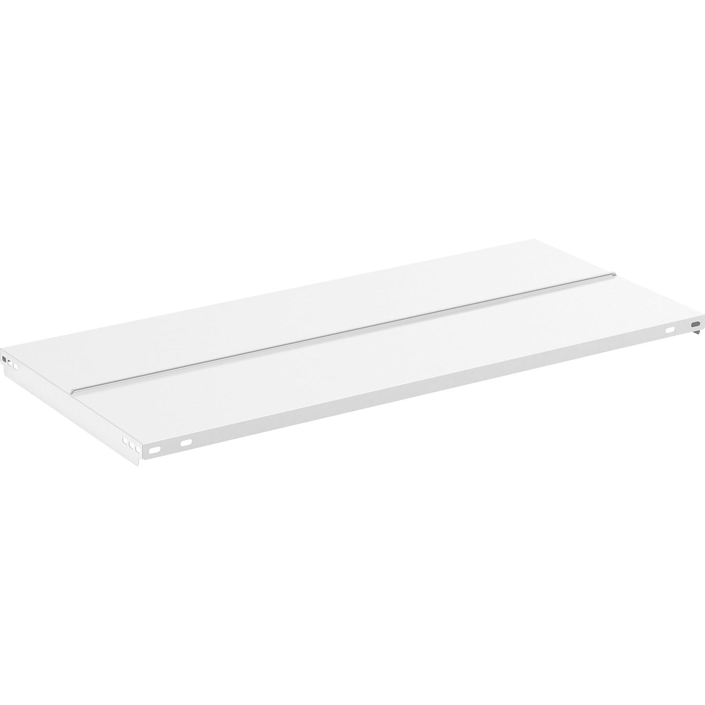 Shelf with supports, zinc plated and plastic coated, WxD 1000 x 600 mm.