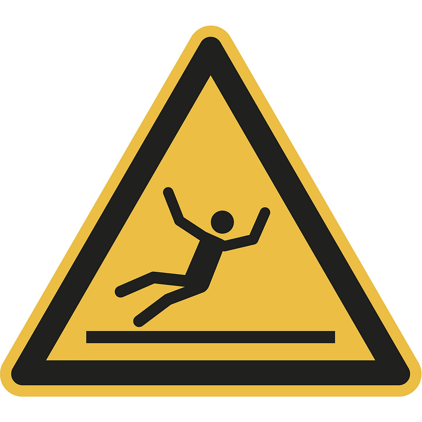 Hazard signs, hazard: slippery surface, pack of 10, film, leg length 200 mm.