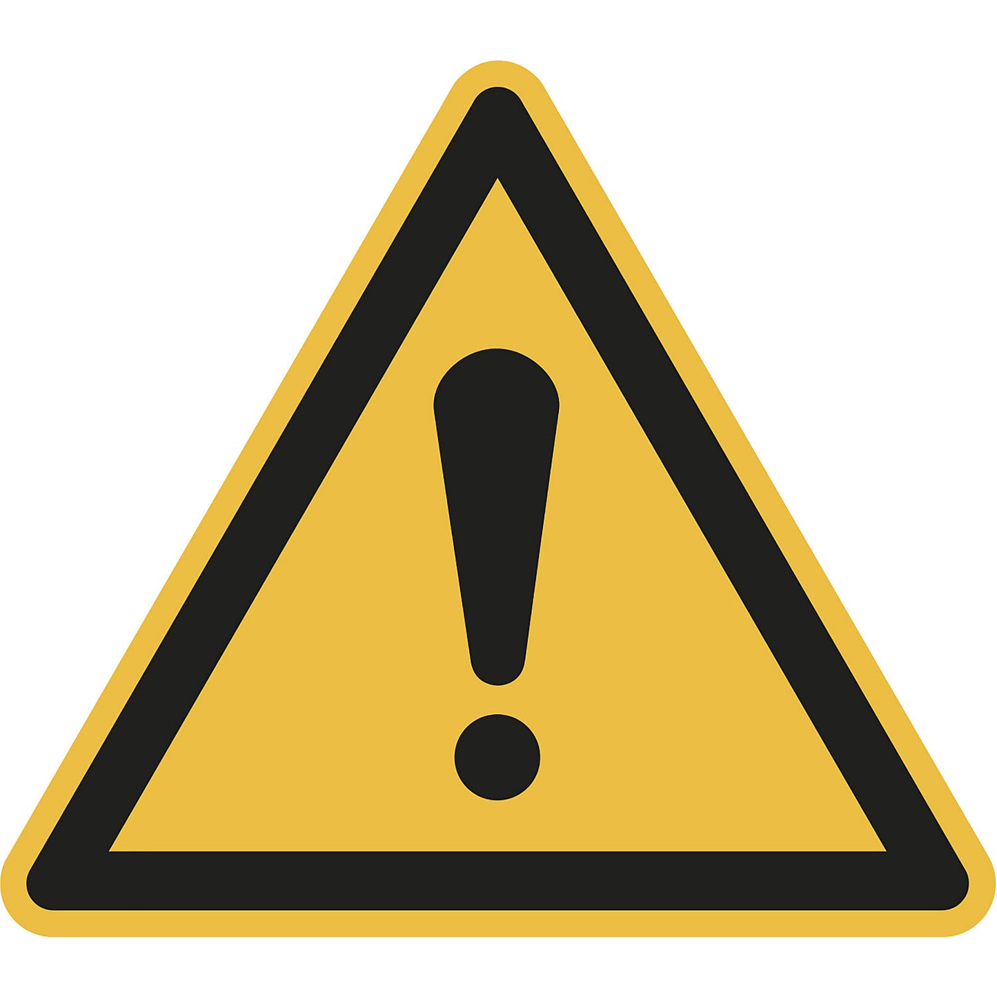 Hazard signs, hazard point, pack of 10, film, leg length 200 mm.