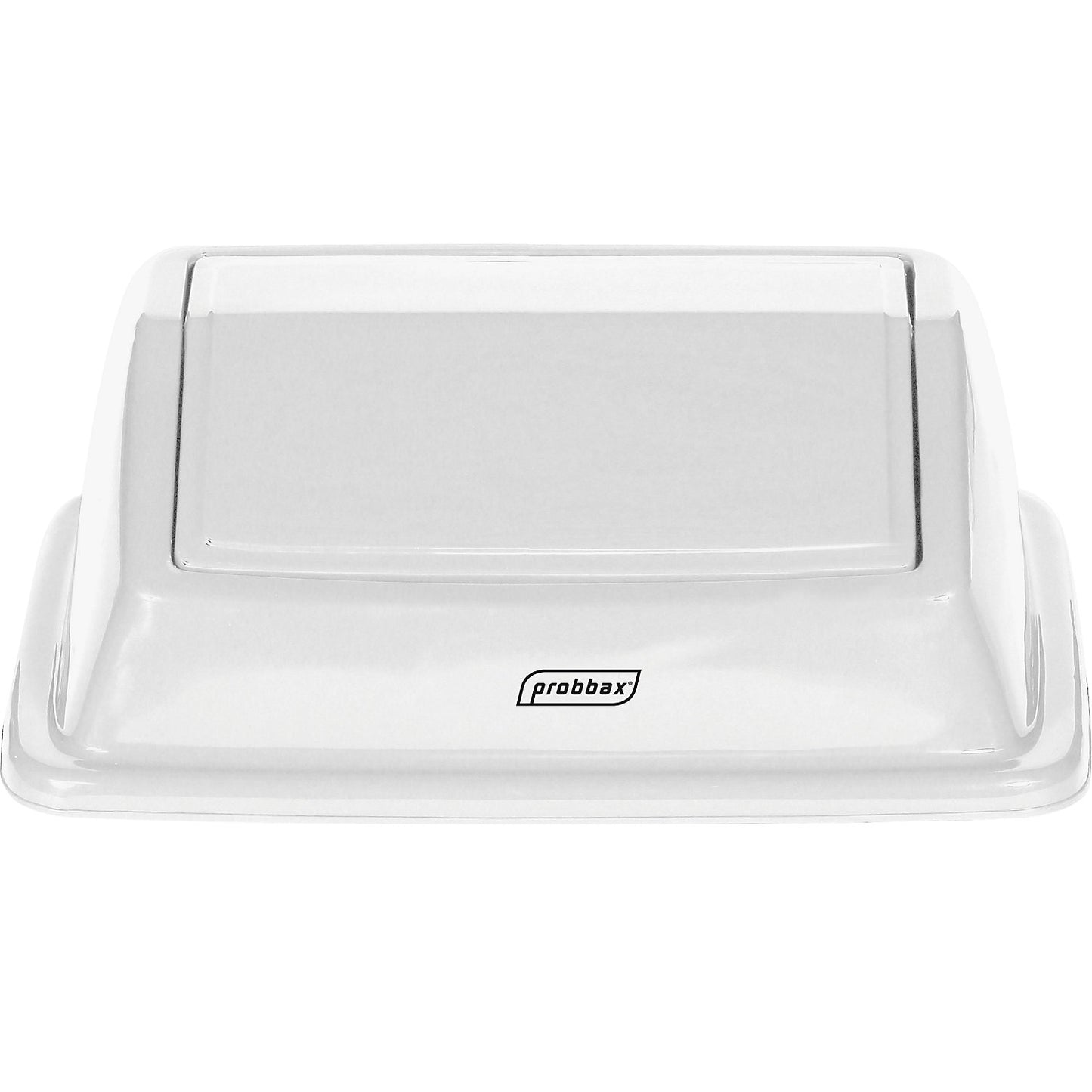 Swing bin, capacity 60 l, white, with wall mount.