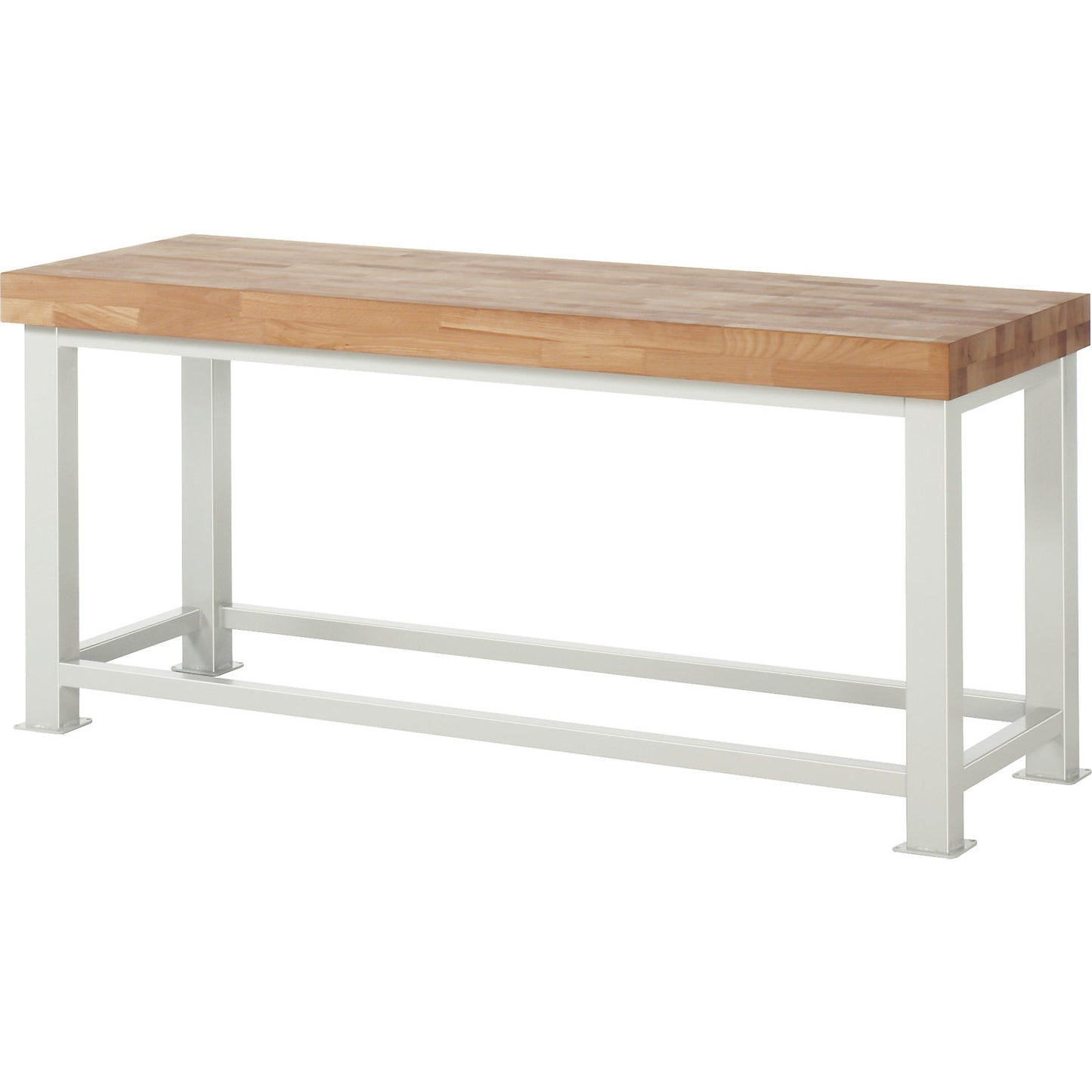 Heavy duty workbench, worktop thickness 100 mm, WxD 2000 x 700 mm.