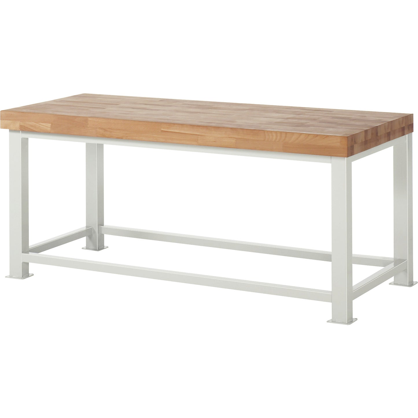 Heavy duty workbench, worktop thickness 100 mm, WxD 2000 x 900 mm.