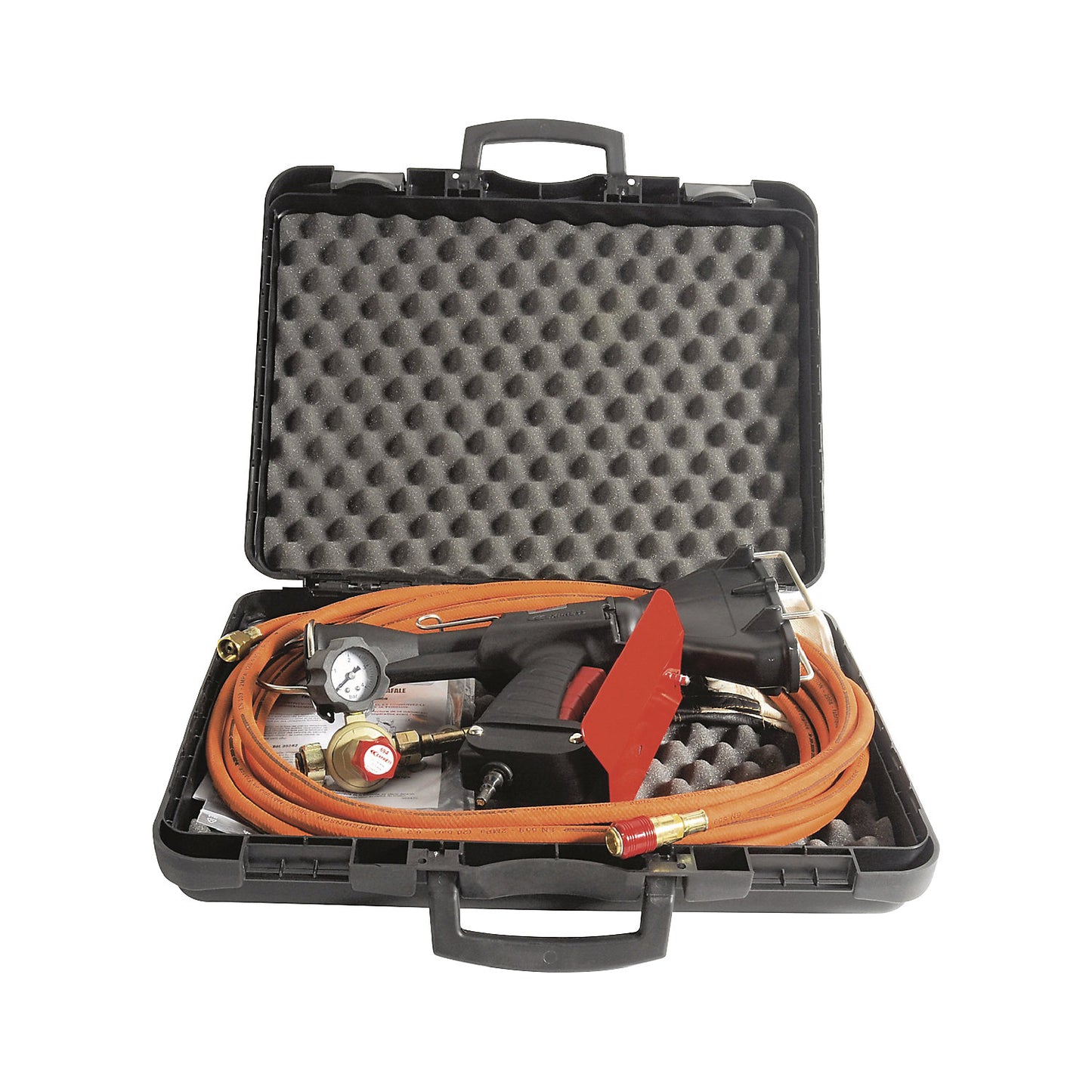 EX-650 hand held heat gun, burner output 37.5 - 66 kW, incl. case.