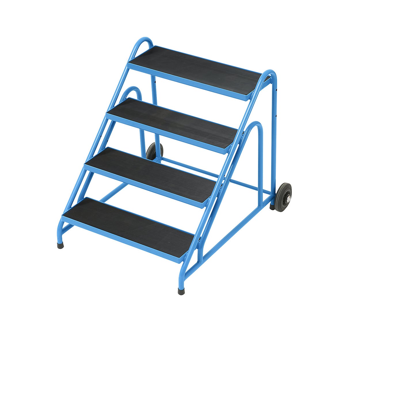 Machine step, steps with ribbed rubber, 4 steps.