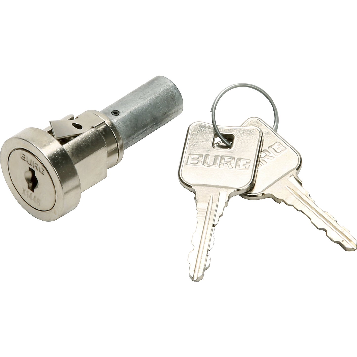 Lock, for drawer cupboard, 2 keys.