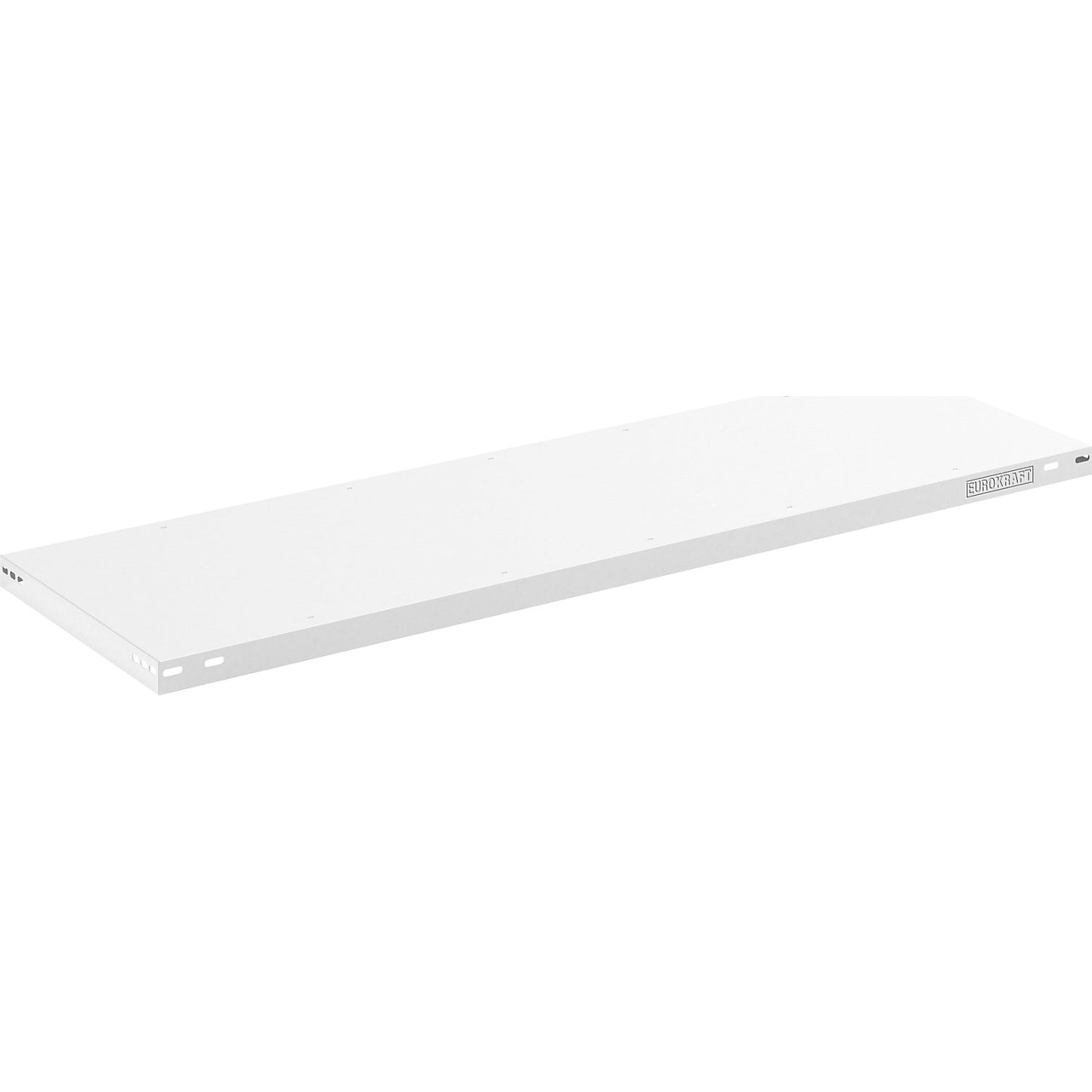 Shelf, max. load 350 kg, light grey, WxD 1300 x 500 mm.