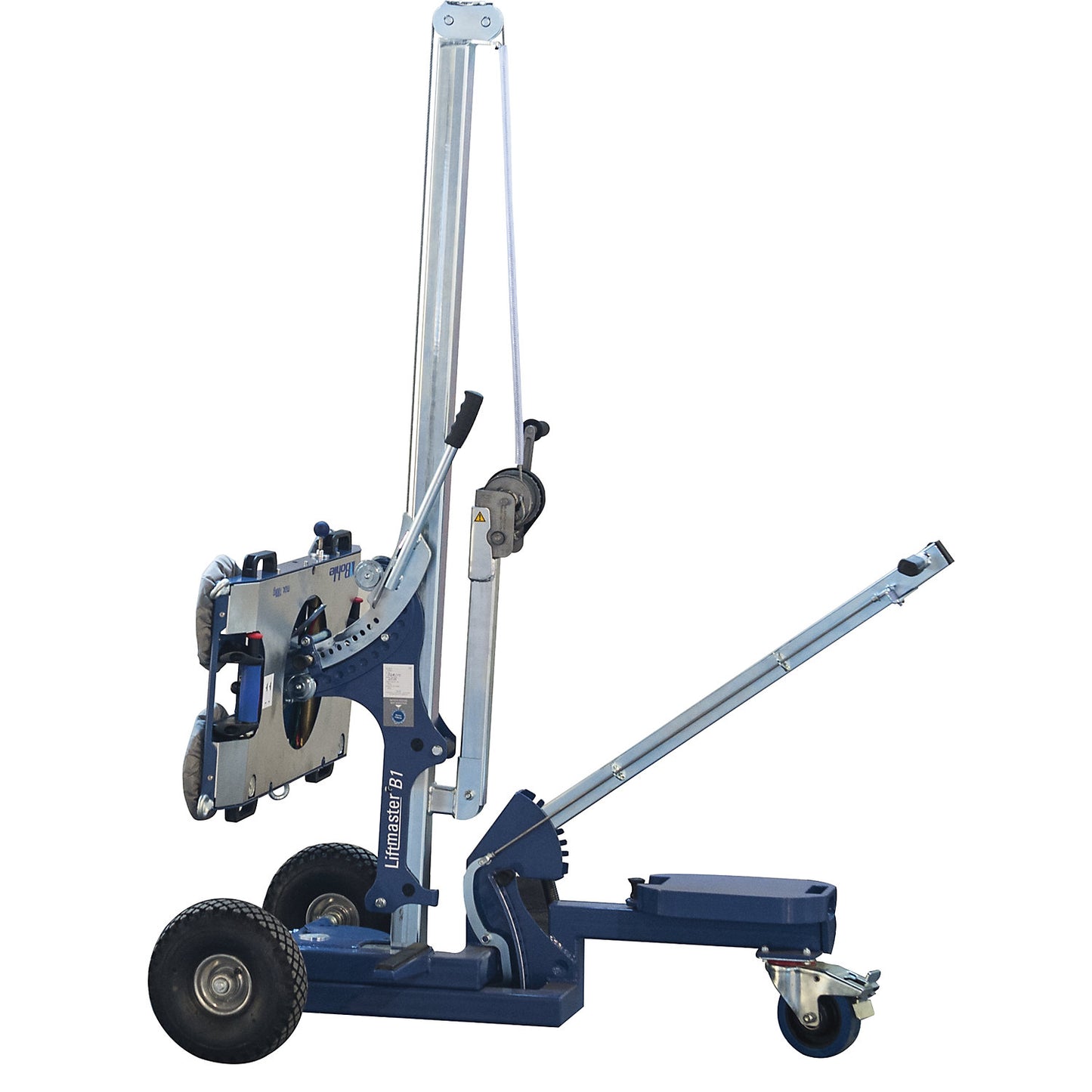 LIFTMASTER lifting device, manual dual circuit lifting system, rotates 360°, max. load 180 kg, disc Ø 220 mm.