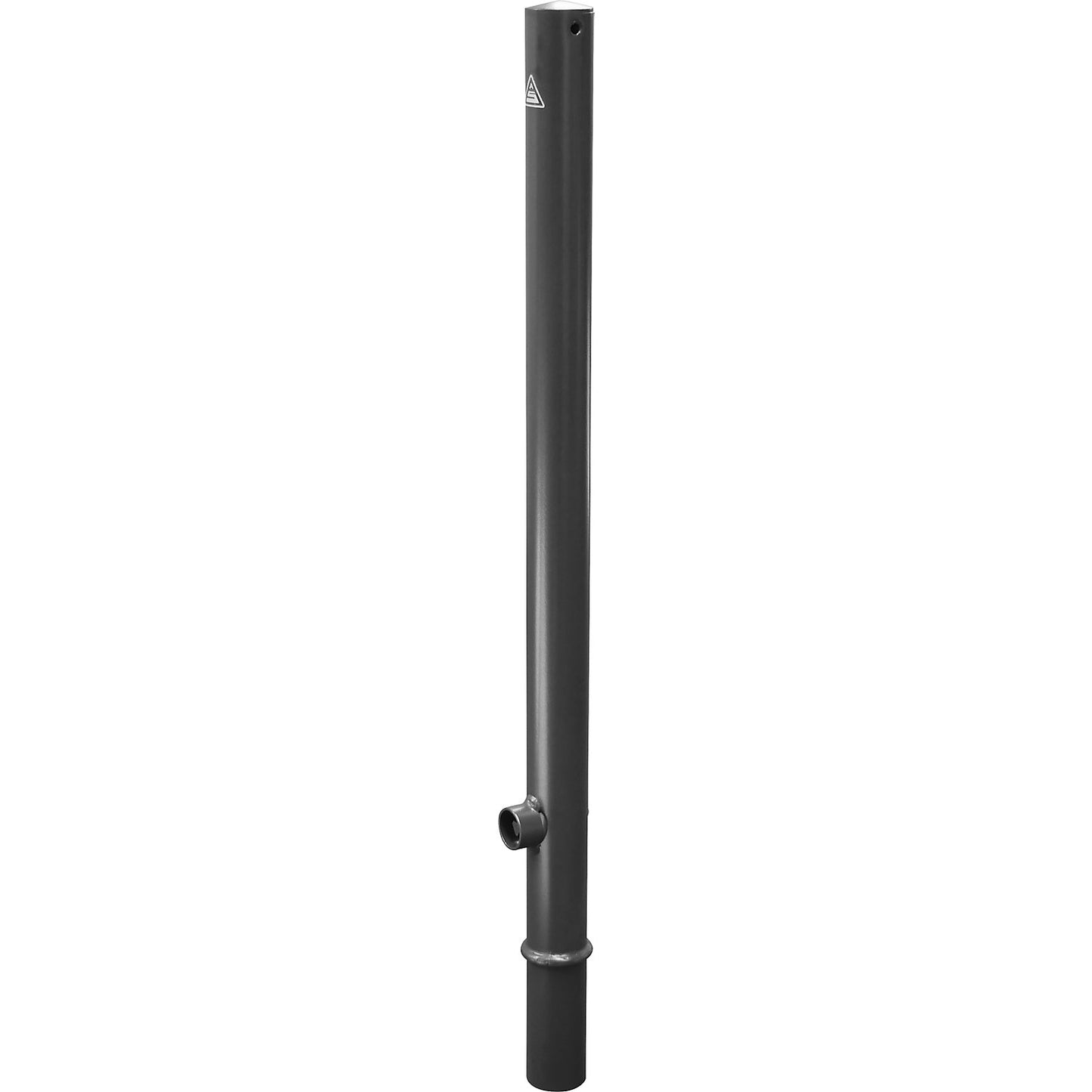 Barrier post, Ø 60 mm, iron mica, removable, without eyelet.