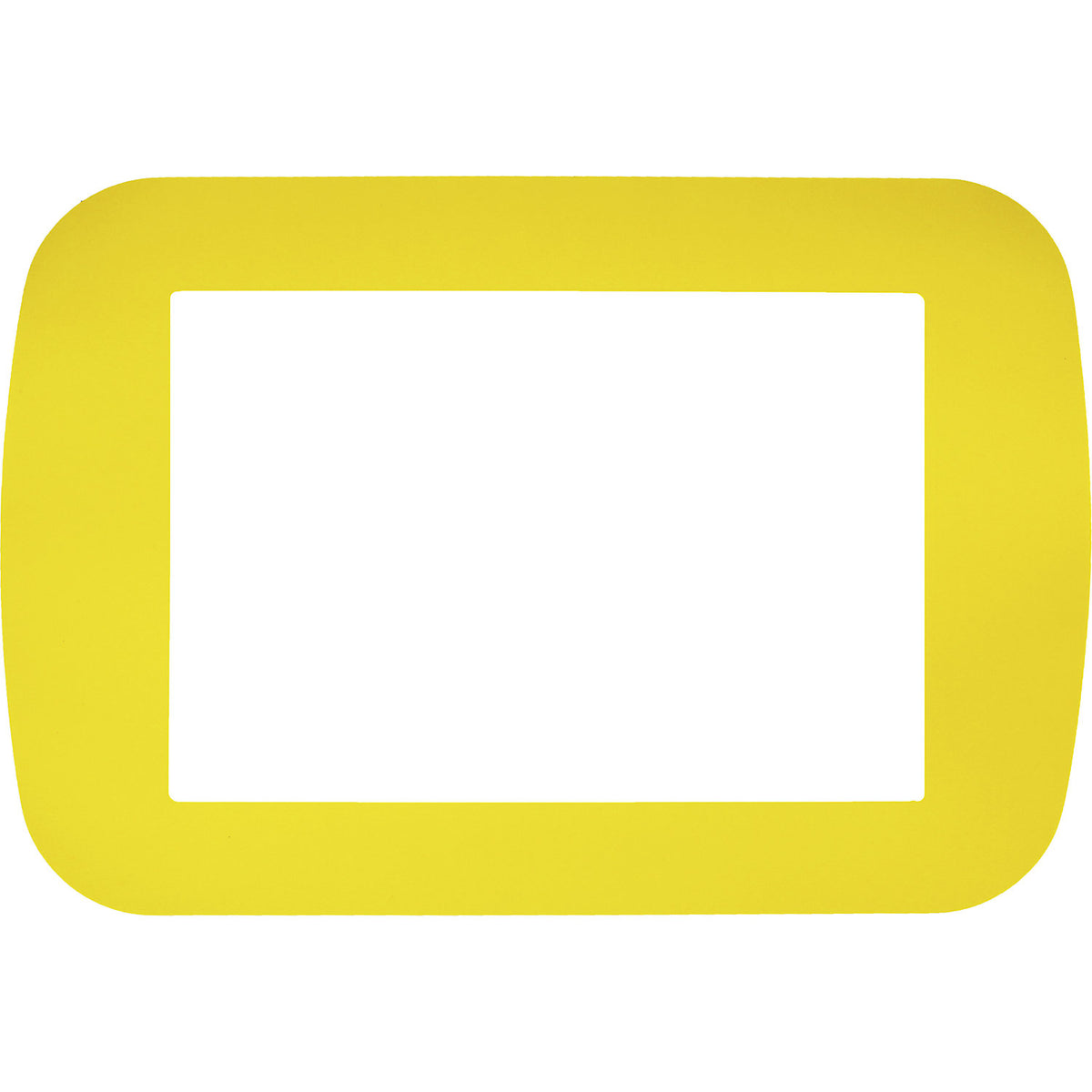 Floor frame, format A4, pack of 50, yellow.