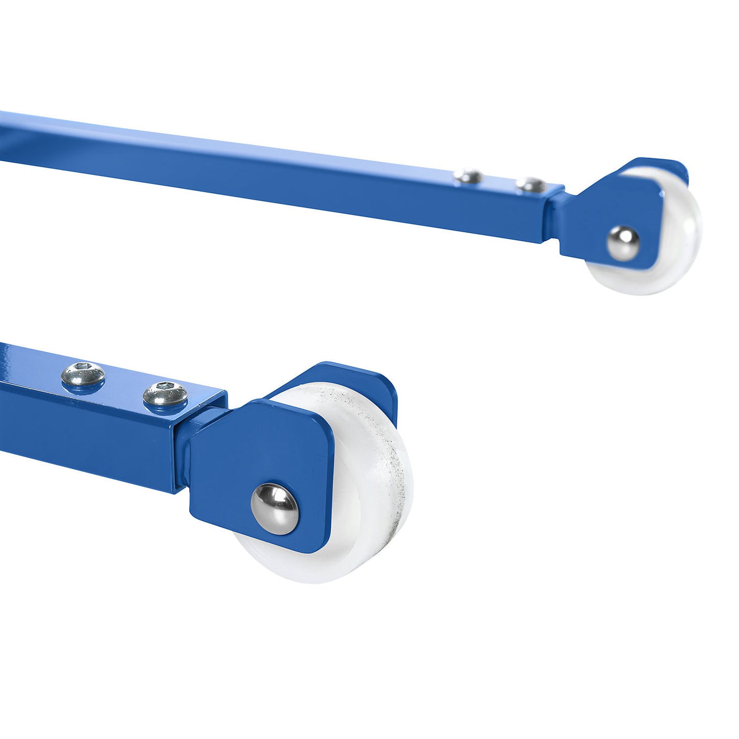 Fixed castor set for material lifter, LxW 160 x 65 mm, max. load 120 kg.