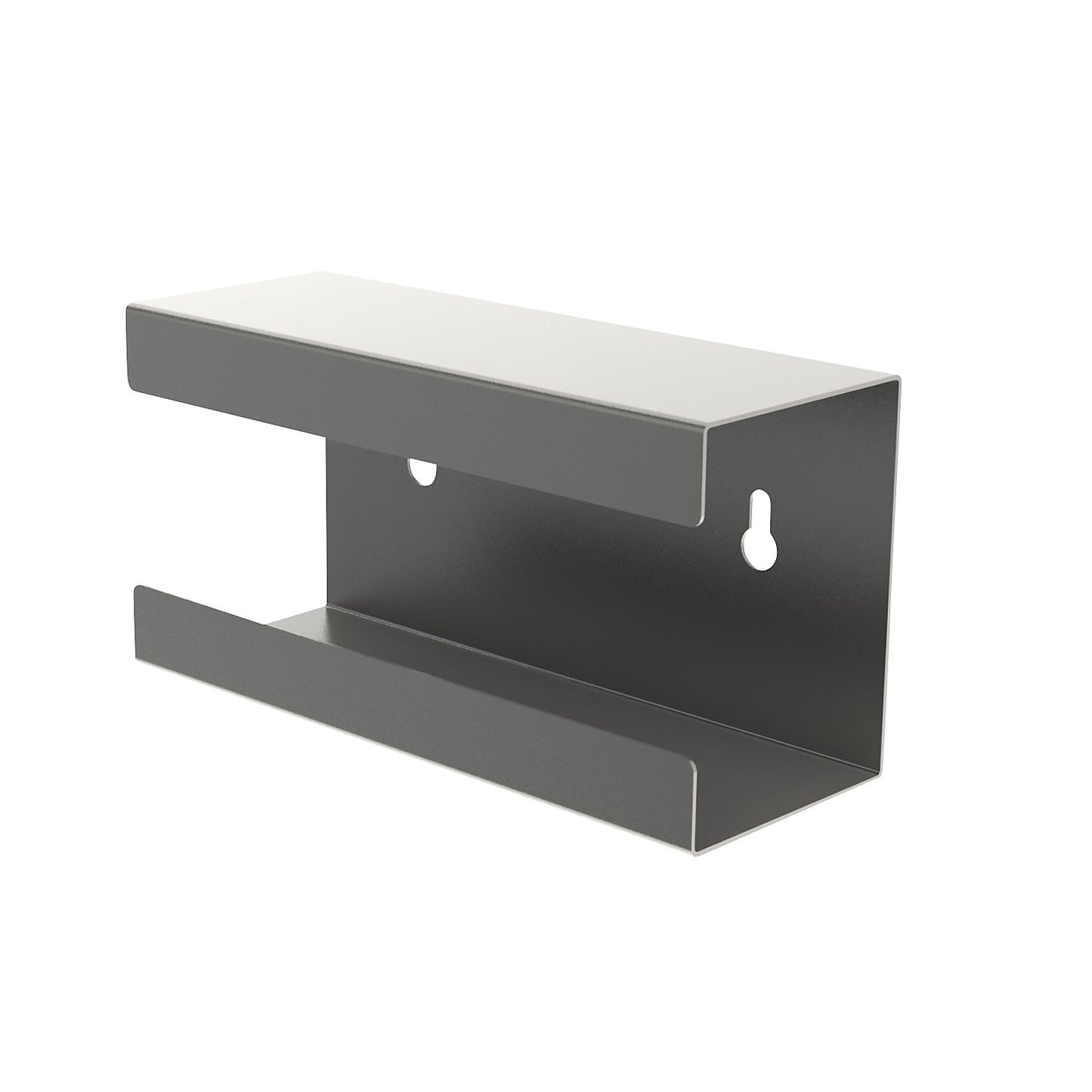 Stainless steel dispenser for disposable gloves, for wall mounting, HxWxD 138 x 250 x 93 mm.