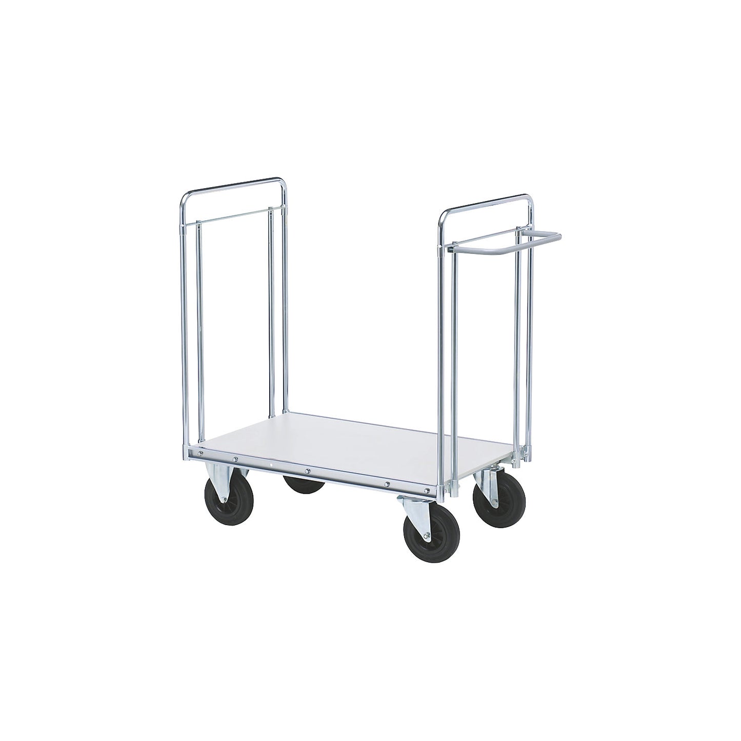 SERIES 400 platform truck, model 55, 2 end panels, LxWxH 1400 x 850 x 1180 mm.