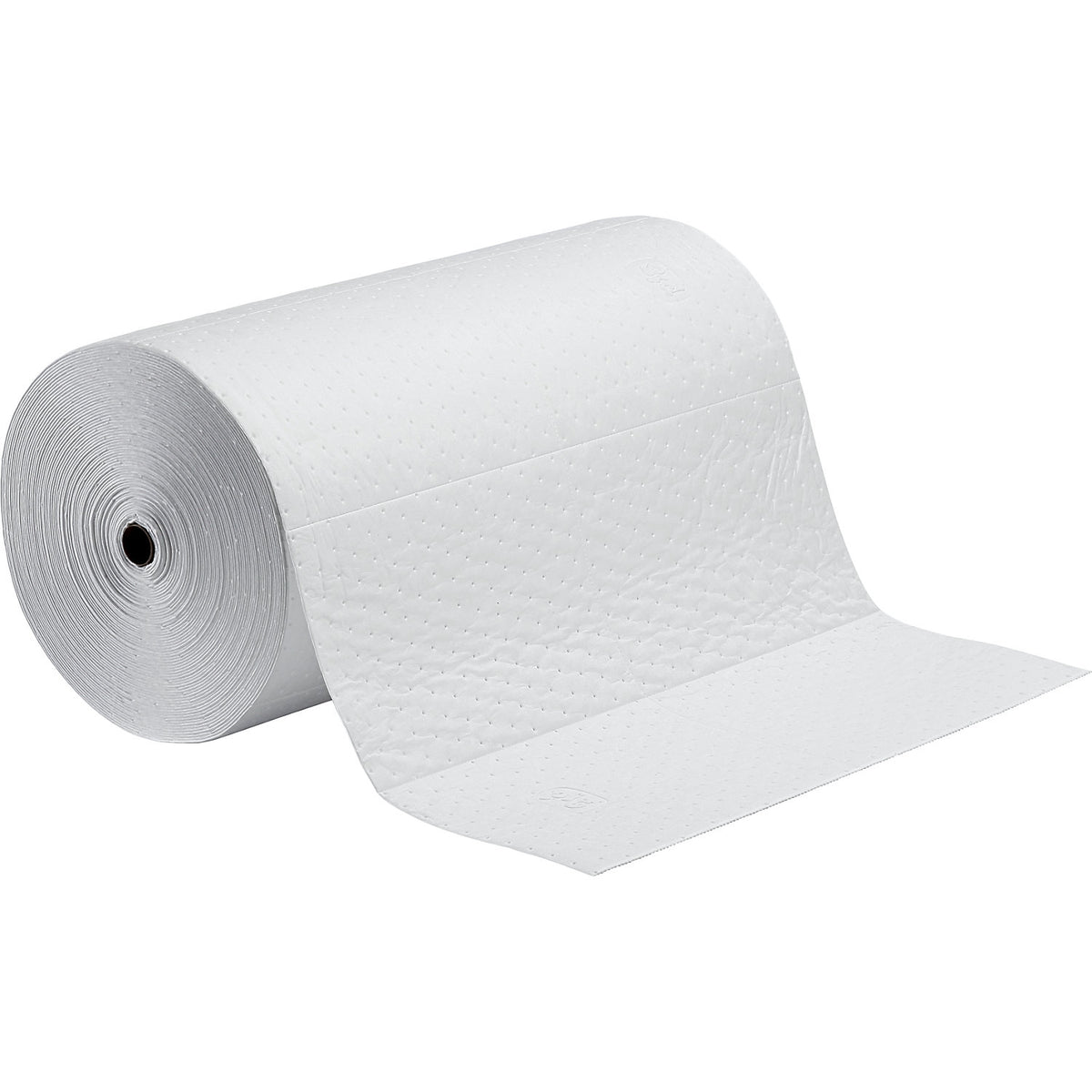 Oil-Only absorbent sheeting roll, heavyweight version, length 46 m, width 760 mm.