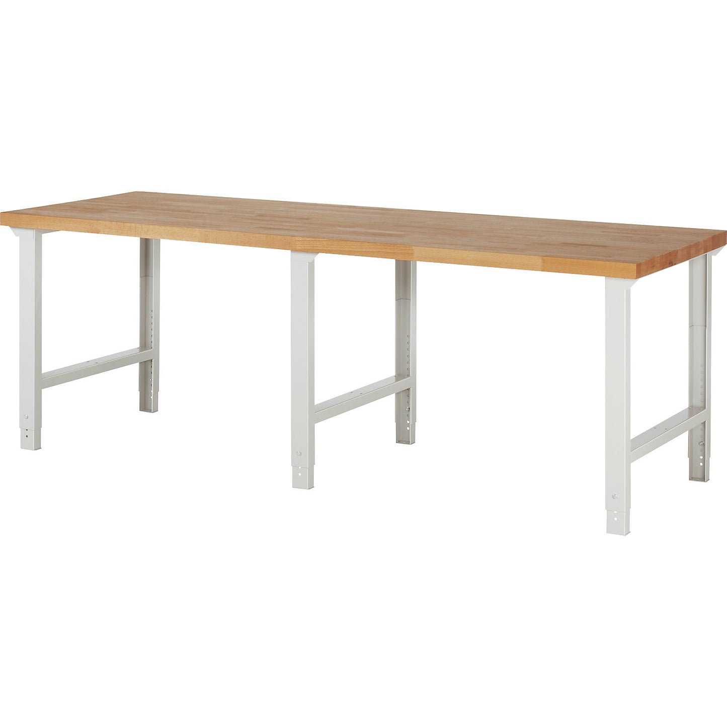 Workbench, Series 7000 modular system, without substructure, extra wide, WxD 2500 x 900 mm.