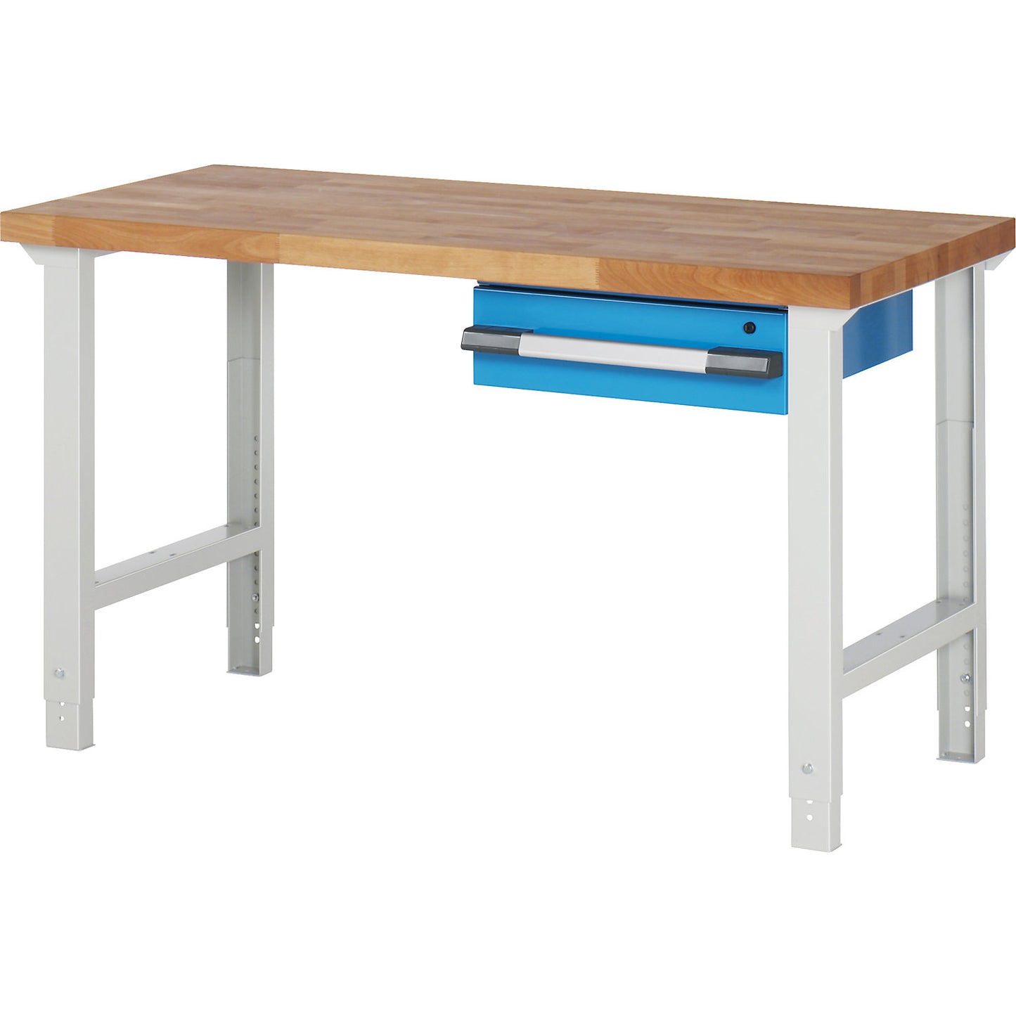 Workbench, Series 7000 modular system, 1 suspended drawer, WxD 1500 x 700 mm.