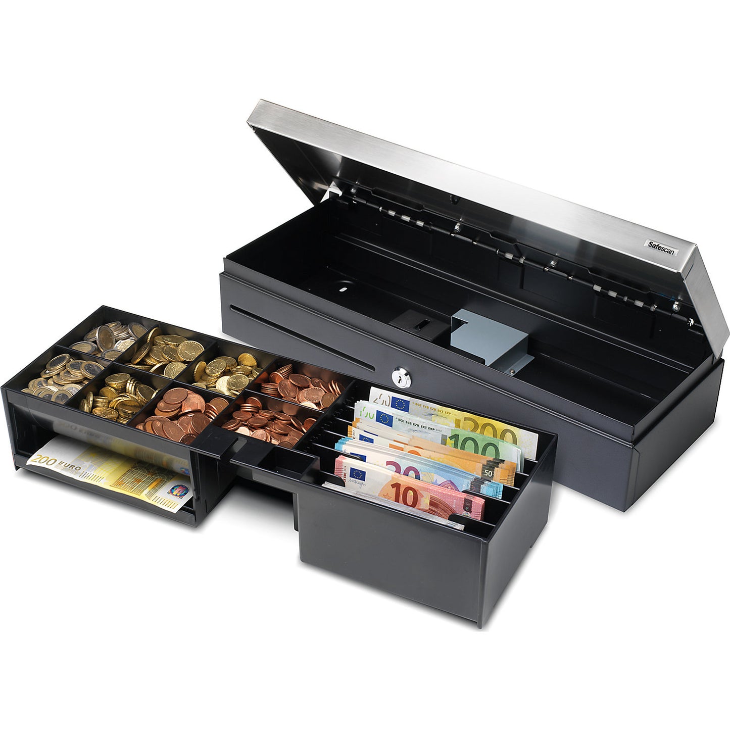 Cash drawer insert, SAFESCAN 4617T, WxDxH 448 x 151 x 88 mm.