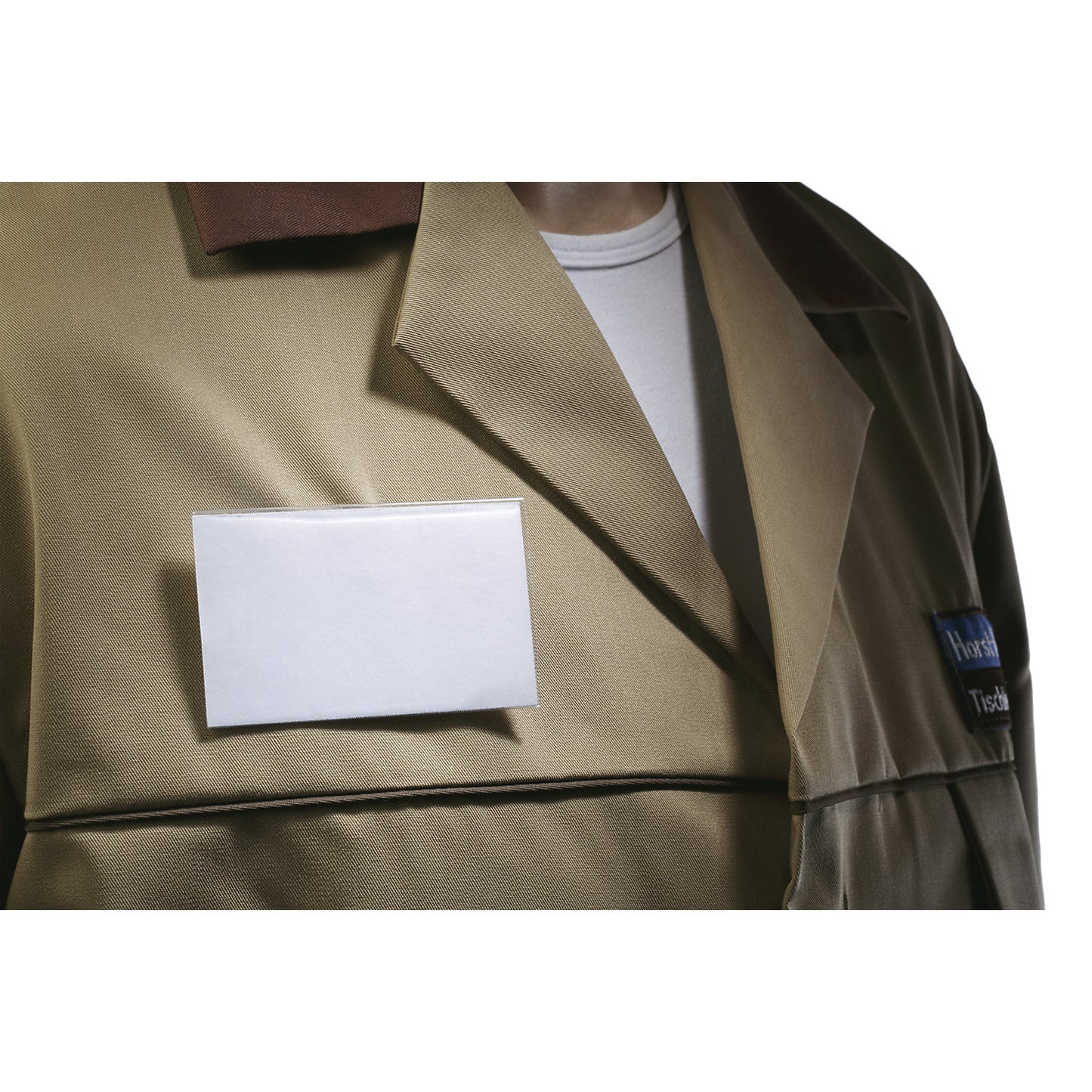 Name badges with combination clasp, HxW 40 x 75 mm, pack of 100.