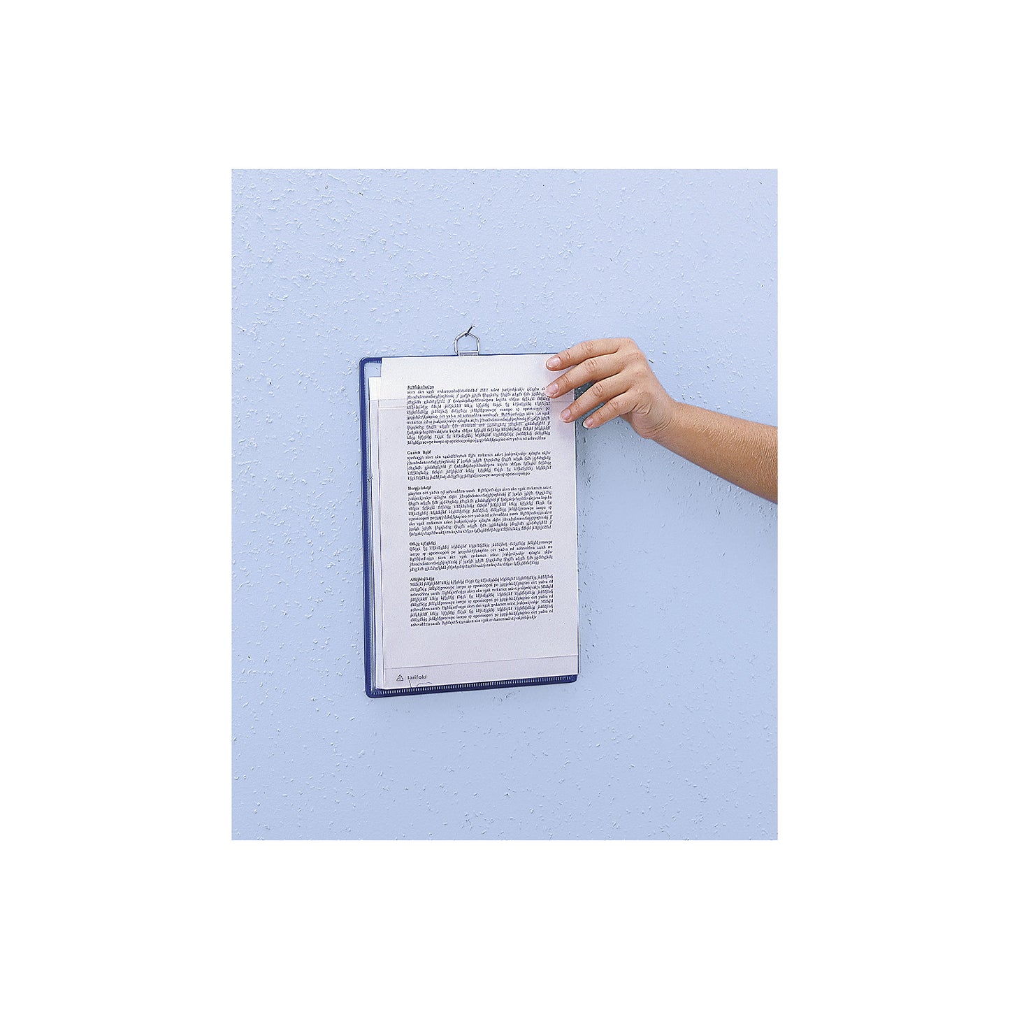 Clear view suspended filing pocket, pack of 5, for 150 individual sheets.