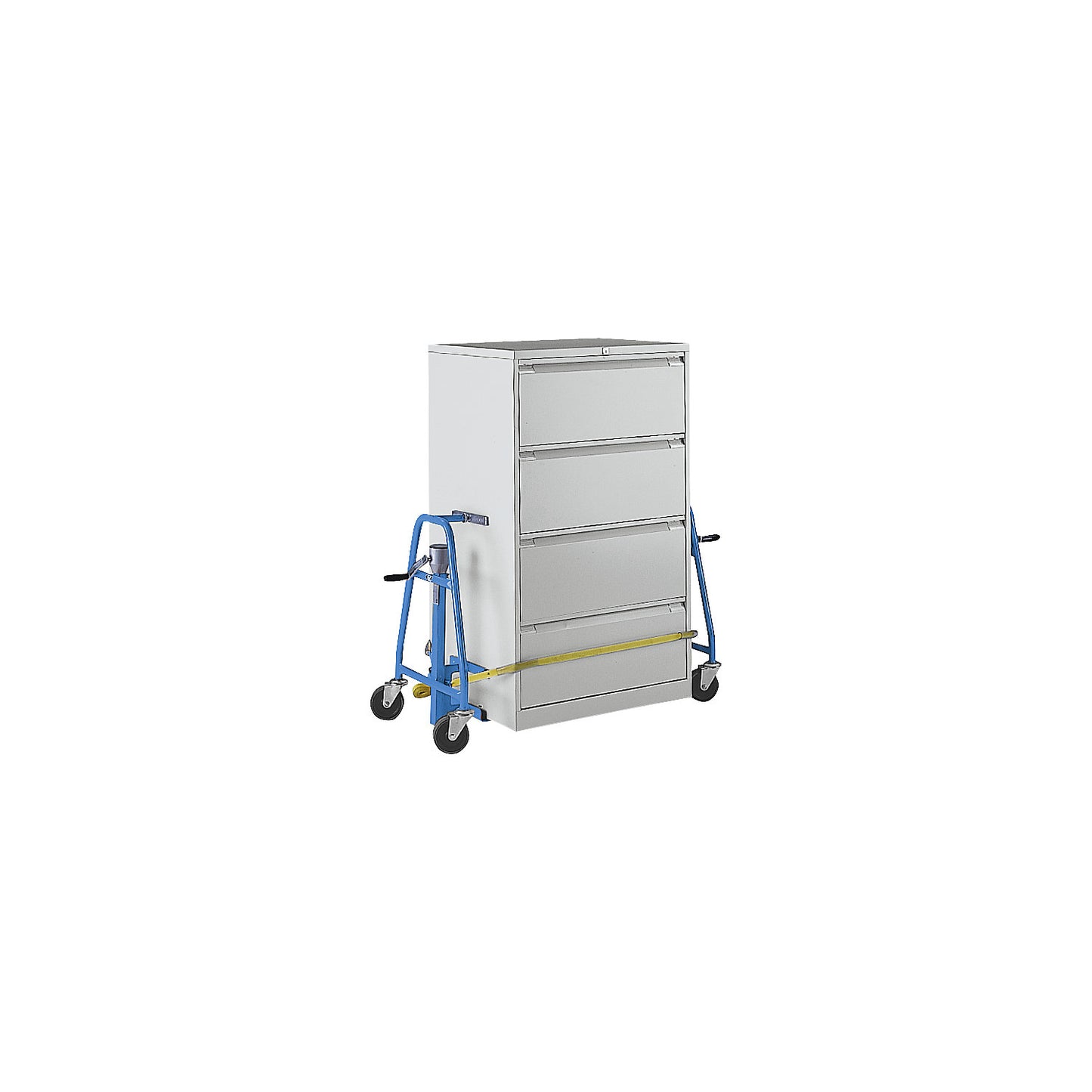 Furniture mover, mechanical, pack of 2, max. load 600 kg, lift 300 mm.