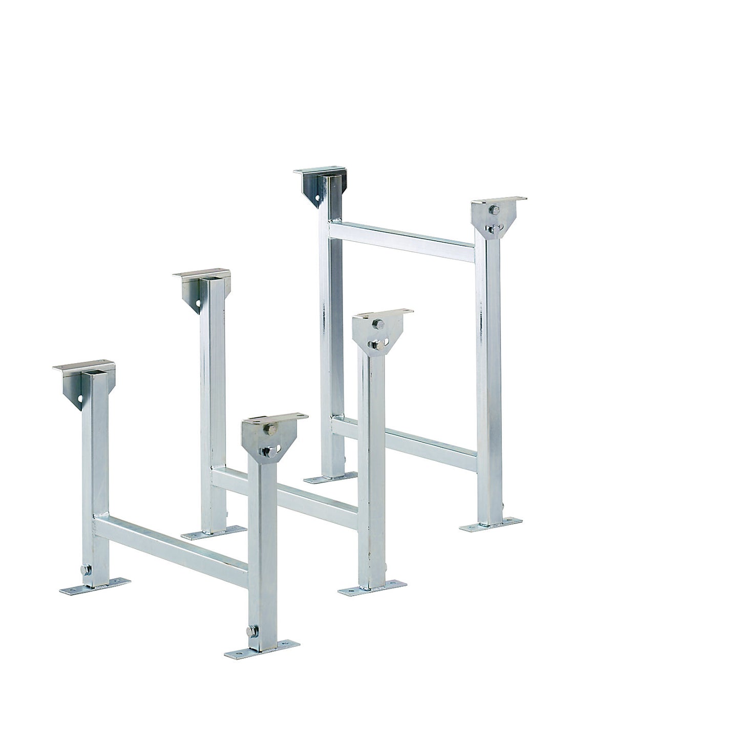Dual frame support, track width 500 mm, height up to support 690 - 1170 mm.