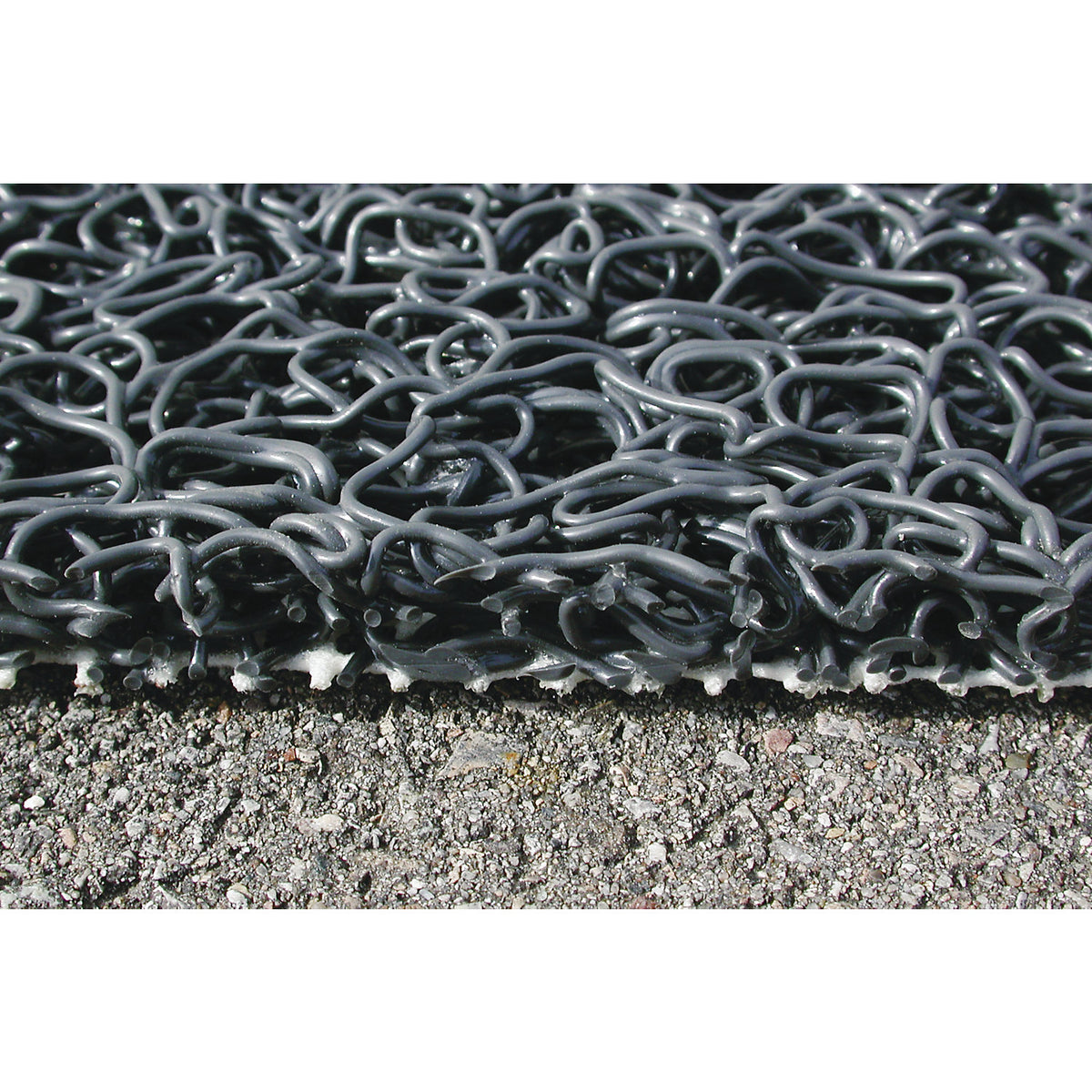 Entrance matting, flame resistant, LxW 1200 x 900 mm, blue.