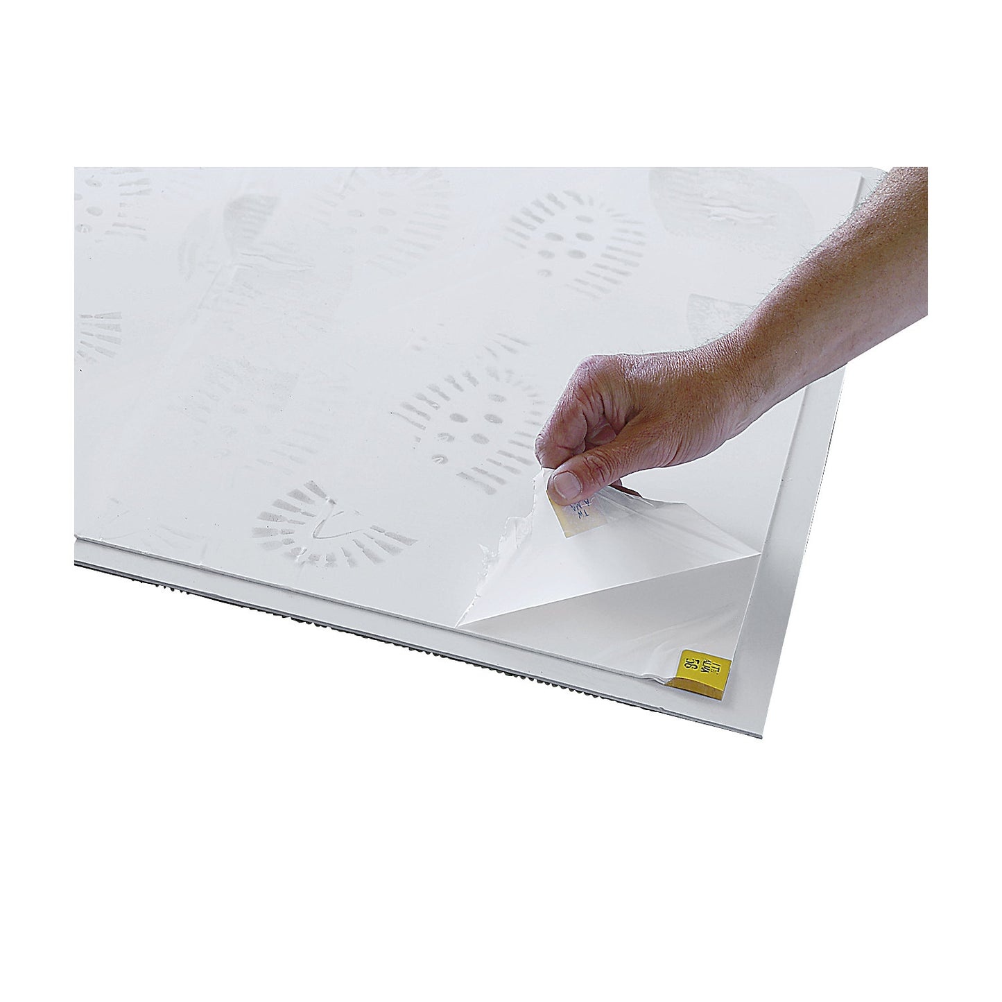 Cleanroom mat, made of polyolefin, LxW 800 x 600 mm.