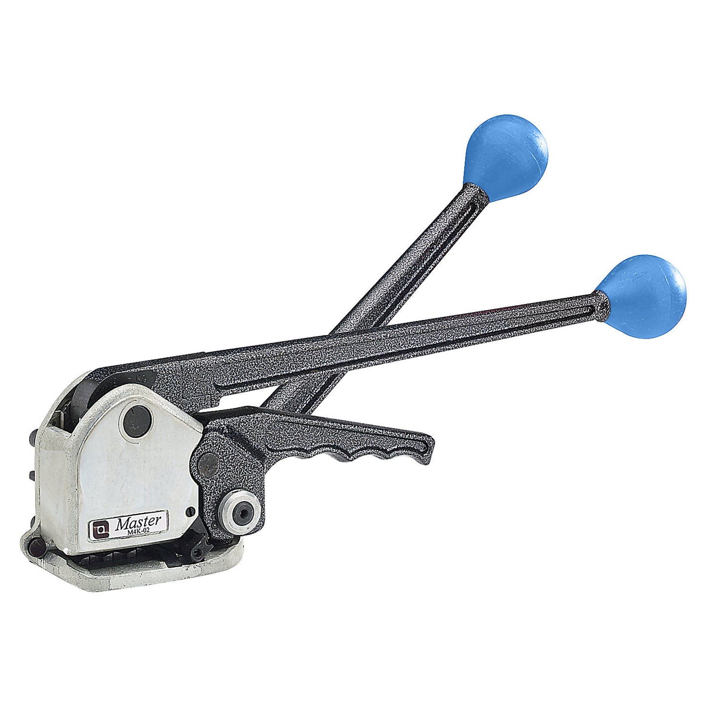 Tensioning and sealing device for steel strapping, manual, no seals, combination tensioner, for strap width 13 - 19 mm.