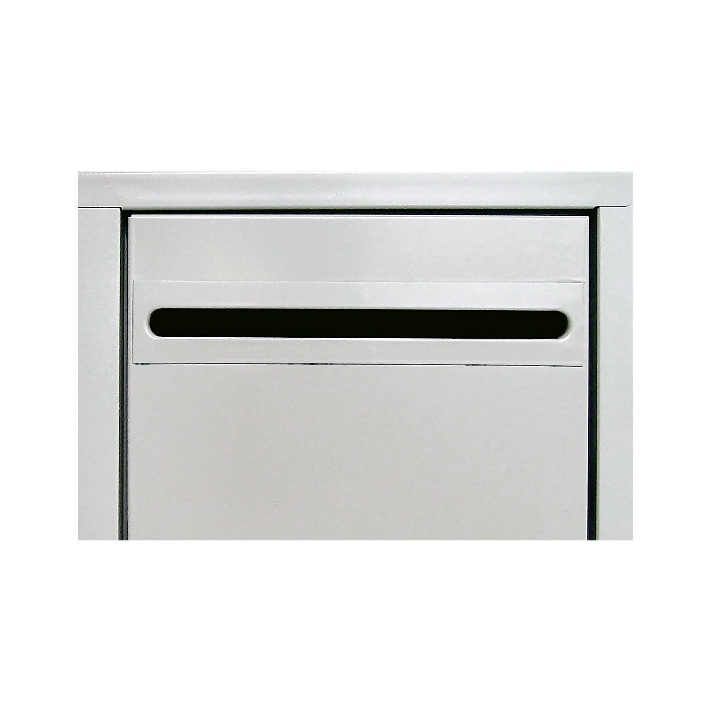 Access slot, for steel cupboard, for 300 mm compartment width, extra cost.