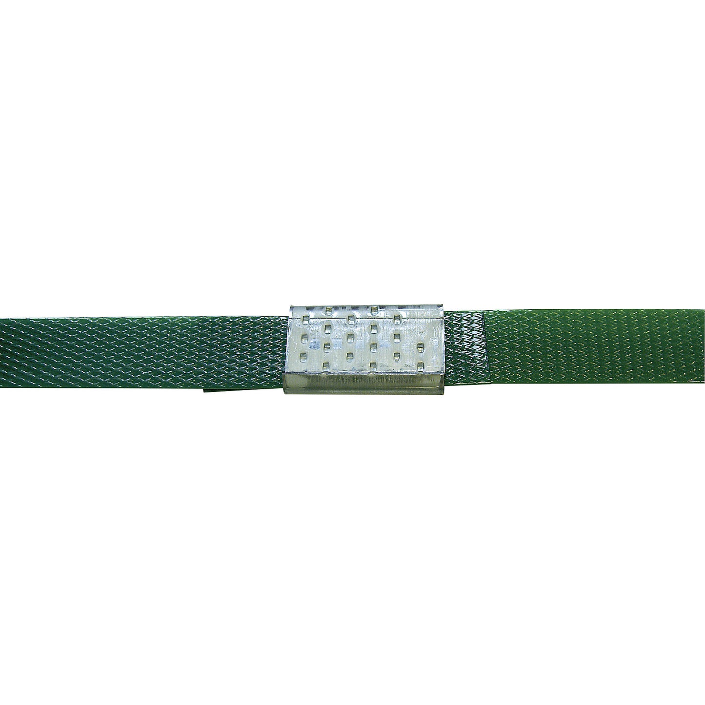 Tensioning and sealing tool for PP and PET strapping, manual, single lever mechanism, for 13 mm strap width.