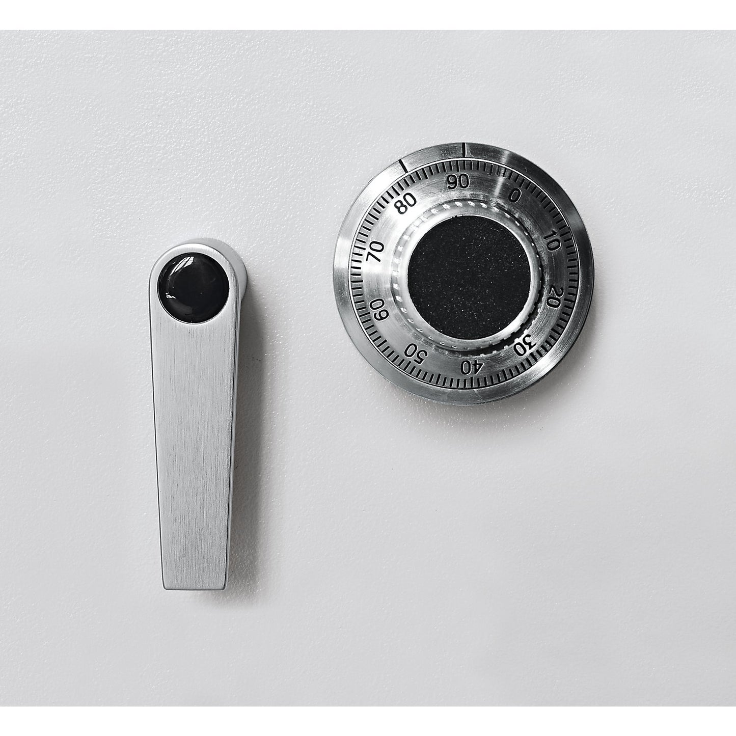 Combination lock, for furniture safe, for fire protected safe, extra cost.