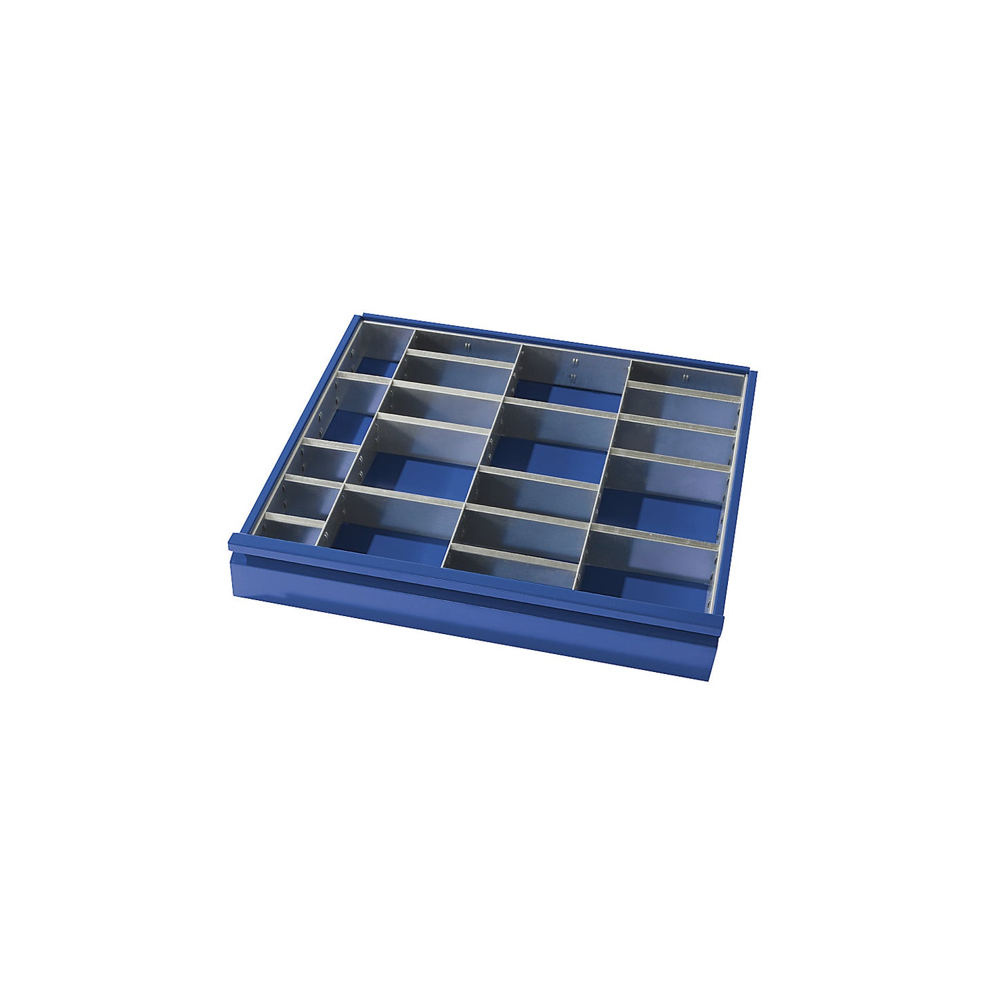 Drawer dividers, 3 partitions, 16 plug-in dividers, for drawer height 180 - 270 mm.