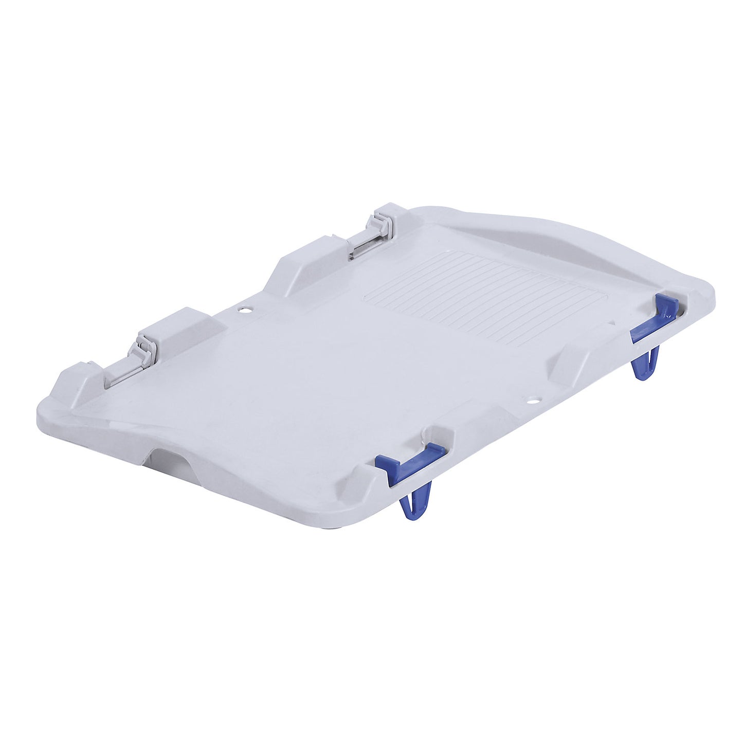 Hinged lid, with clip-on hinges, for LxW 400 x 300 mm, pack of 5.