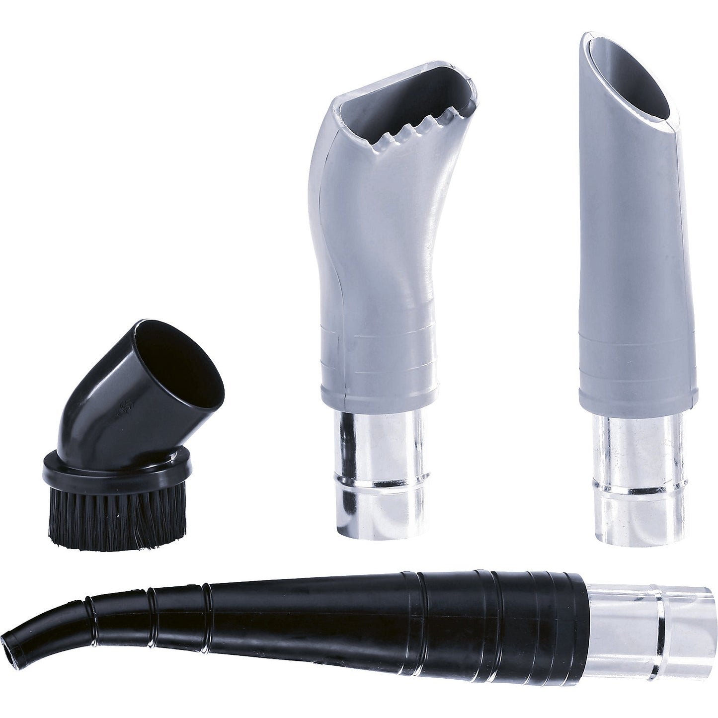Machine cleaning set Ø 40 mm, 4-piece, for wet and dry vacuum cleaner.