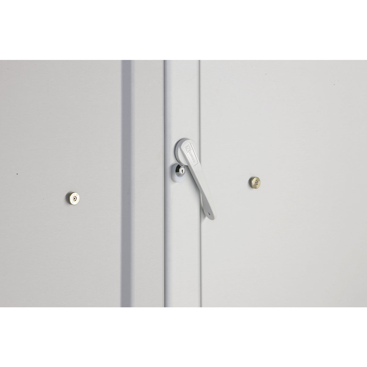 Security lock, for aluminium cupboard trolley, extra cost.