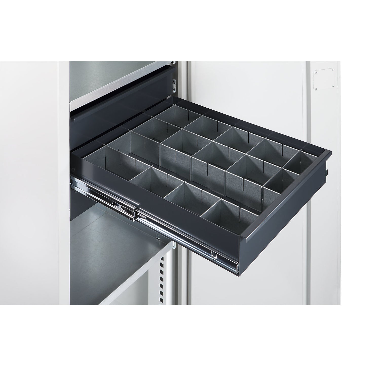 Drawer divider set, for storage cupboard, 14-piece.