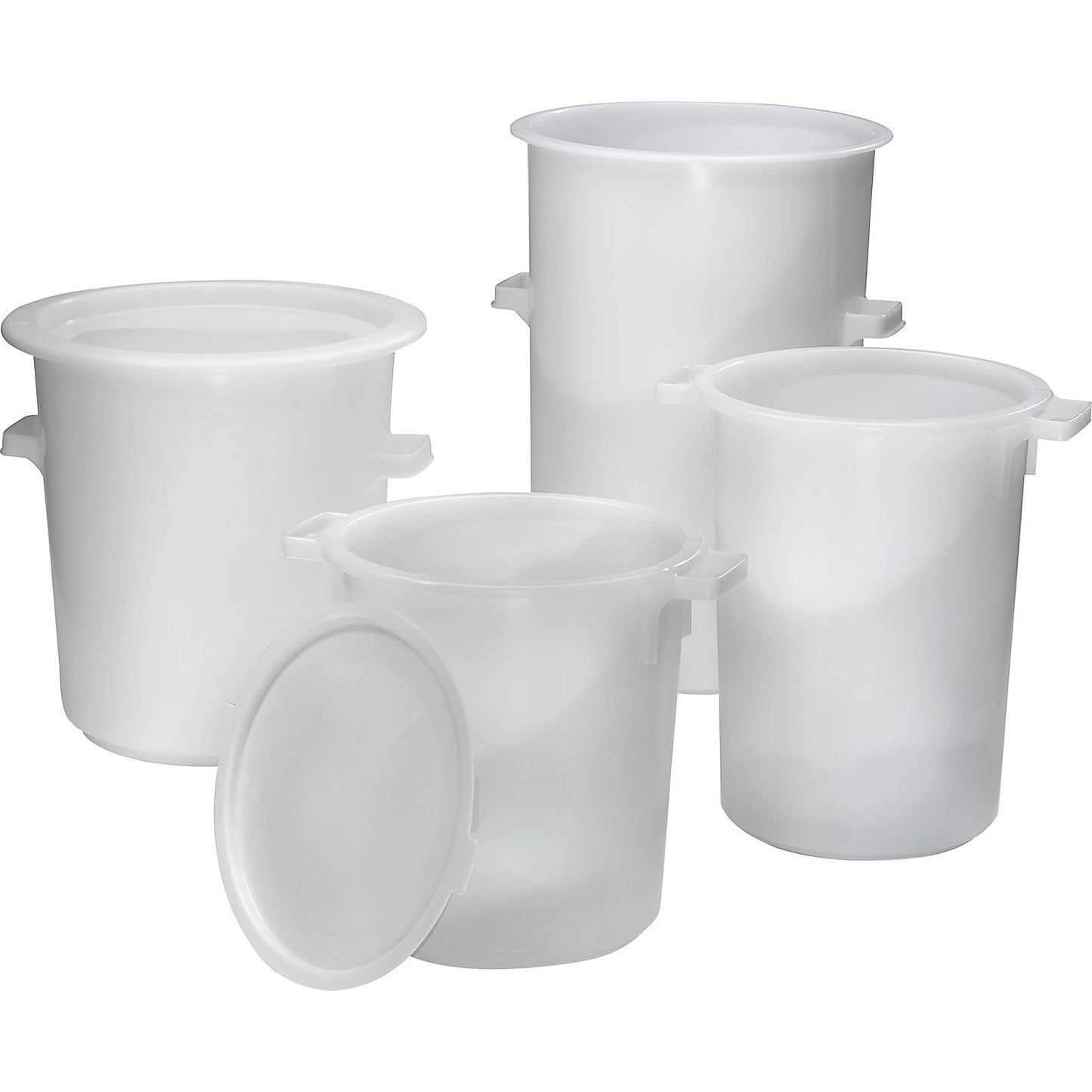Cylindrical bin, capacity 50 l, 1+ items.