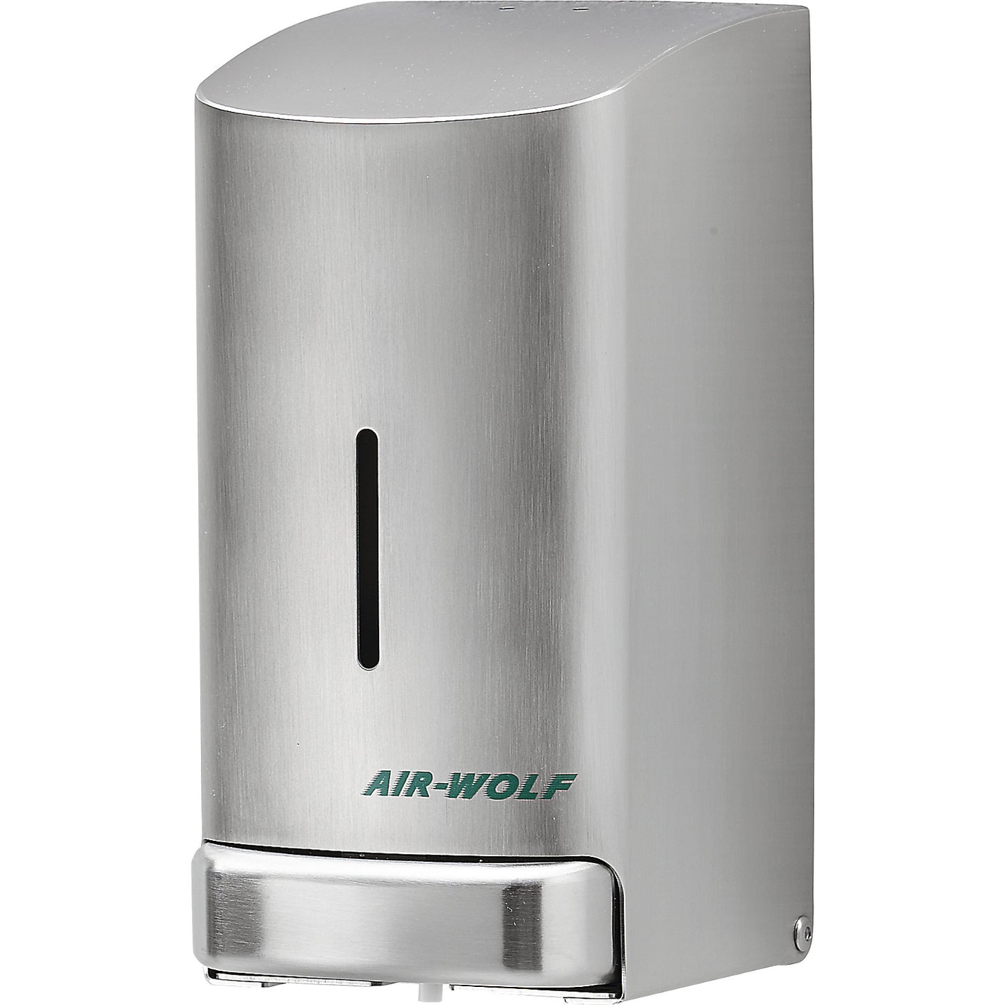 Stainless steel soap dispenser, capacity 0.8 l, stainless steel, brushed.