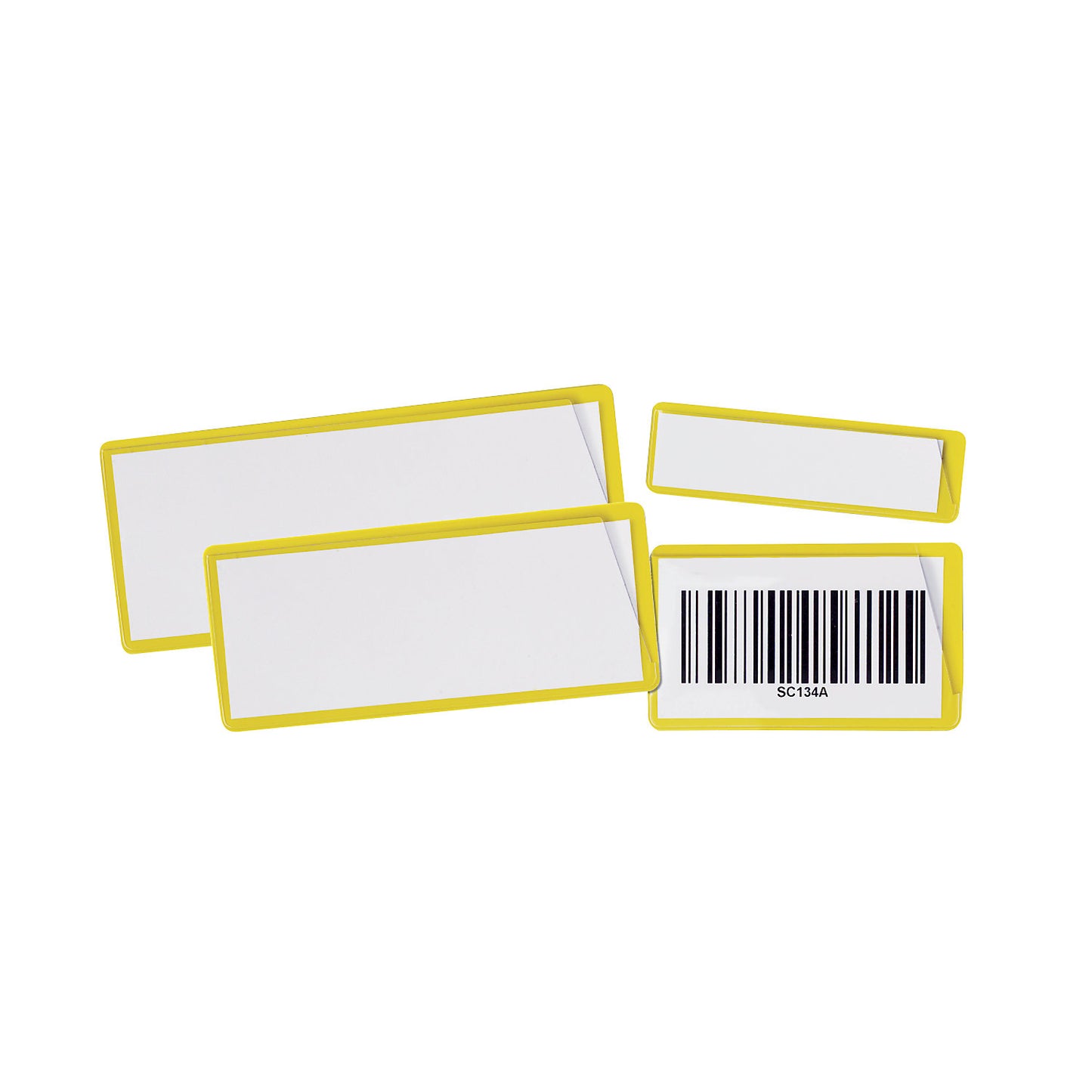 Label holder, self-adhesive, pack of 100, WxL 40 x 120 mm.