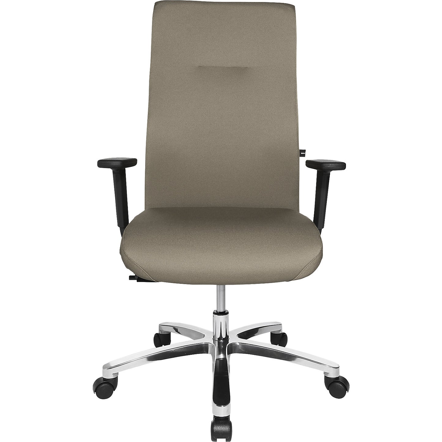 BIGSTAR20 operator swivel chair, point synchronous mechanism, max. load 150 kg, sand.
