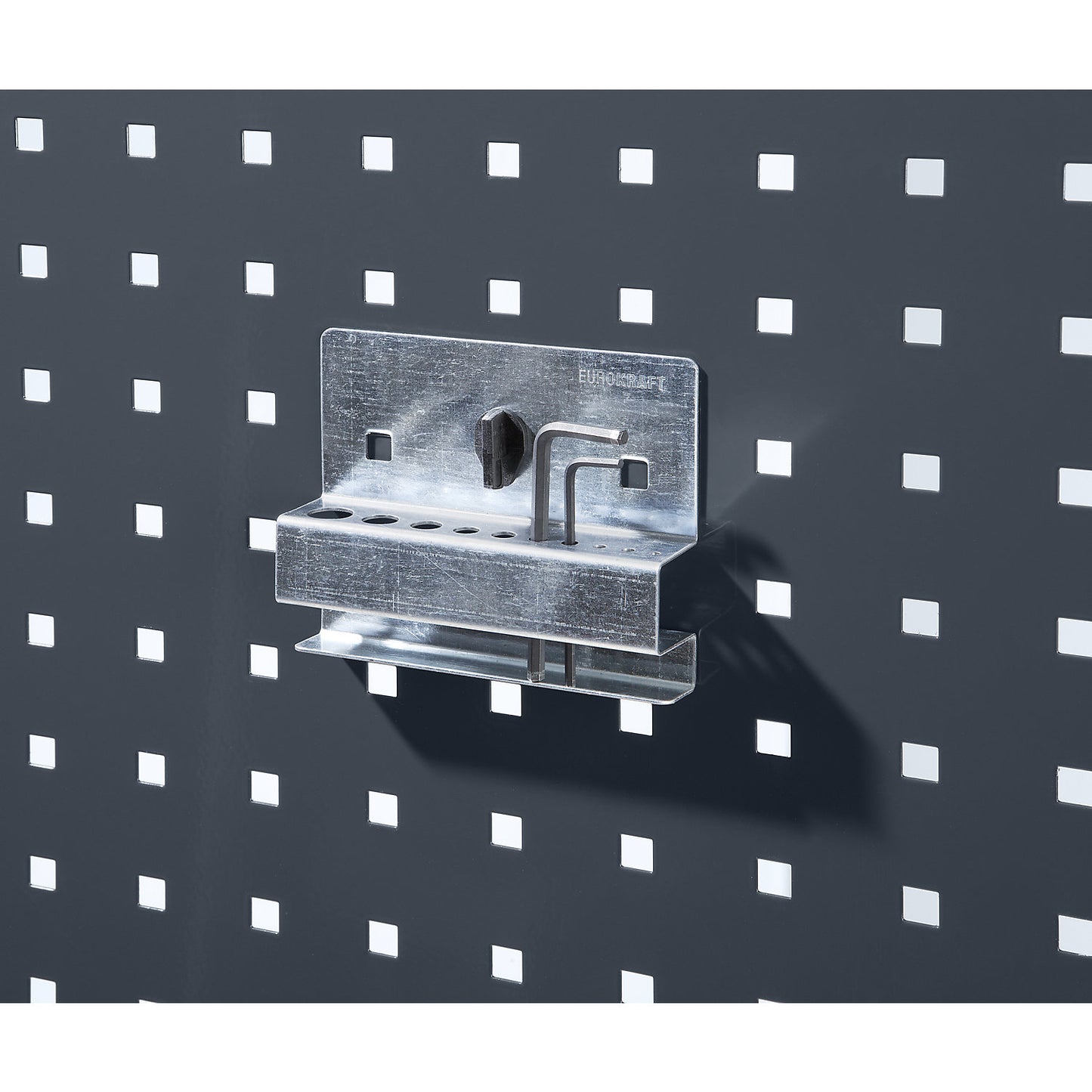 Allen key holder, HxW 115 x 105 mm, with 10 holders.