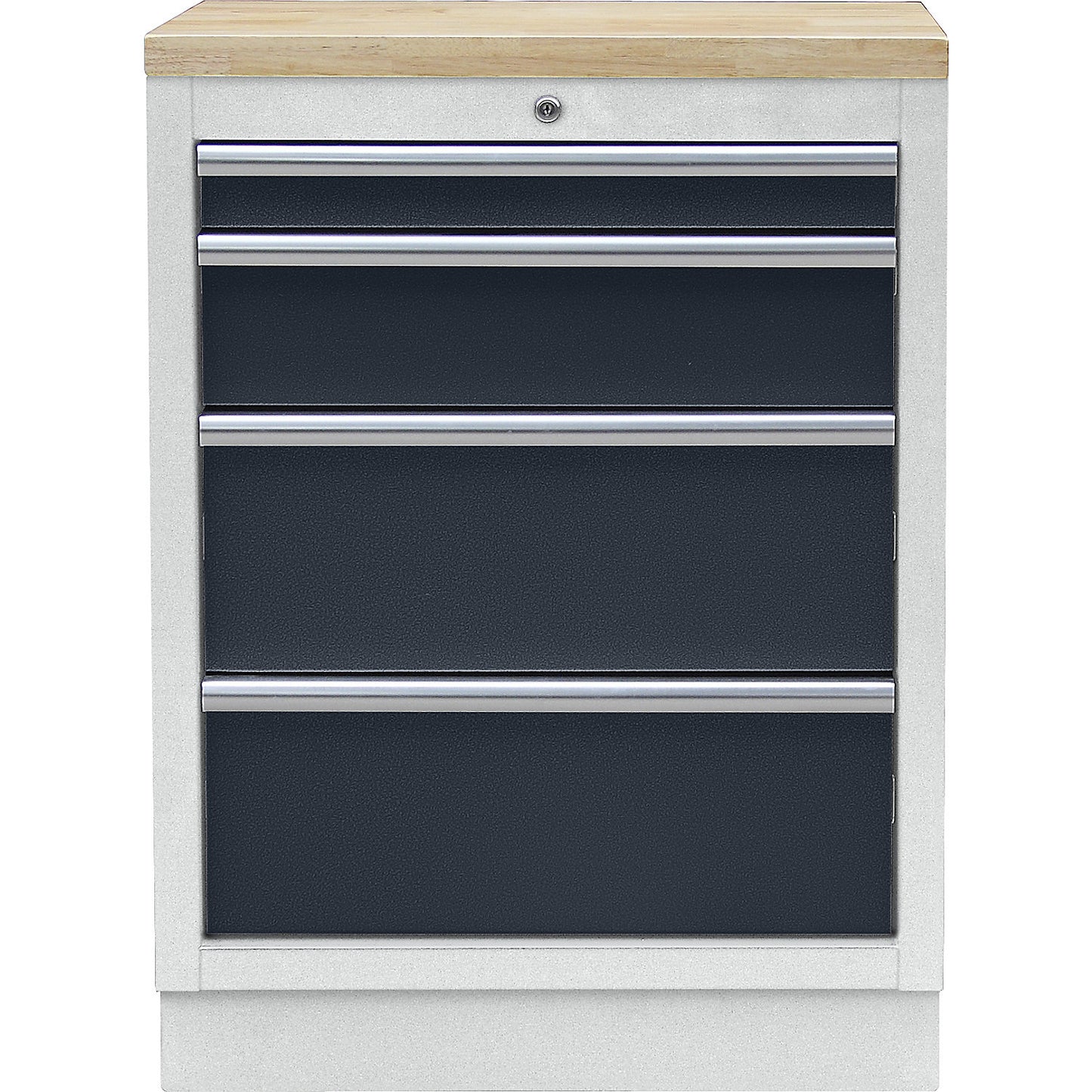 Drawer base cupboard, with 4 drawers, HxWxD 910 x 680 x 460 mm.