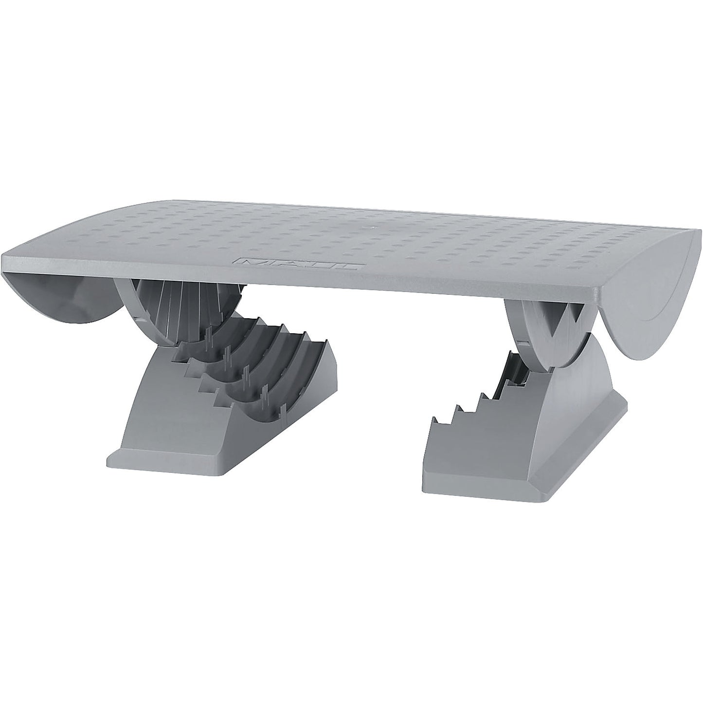 Foot rest, ergonomic, standard model, grey.