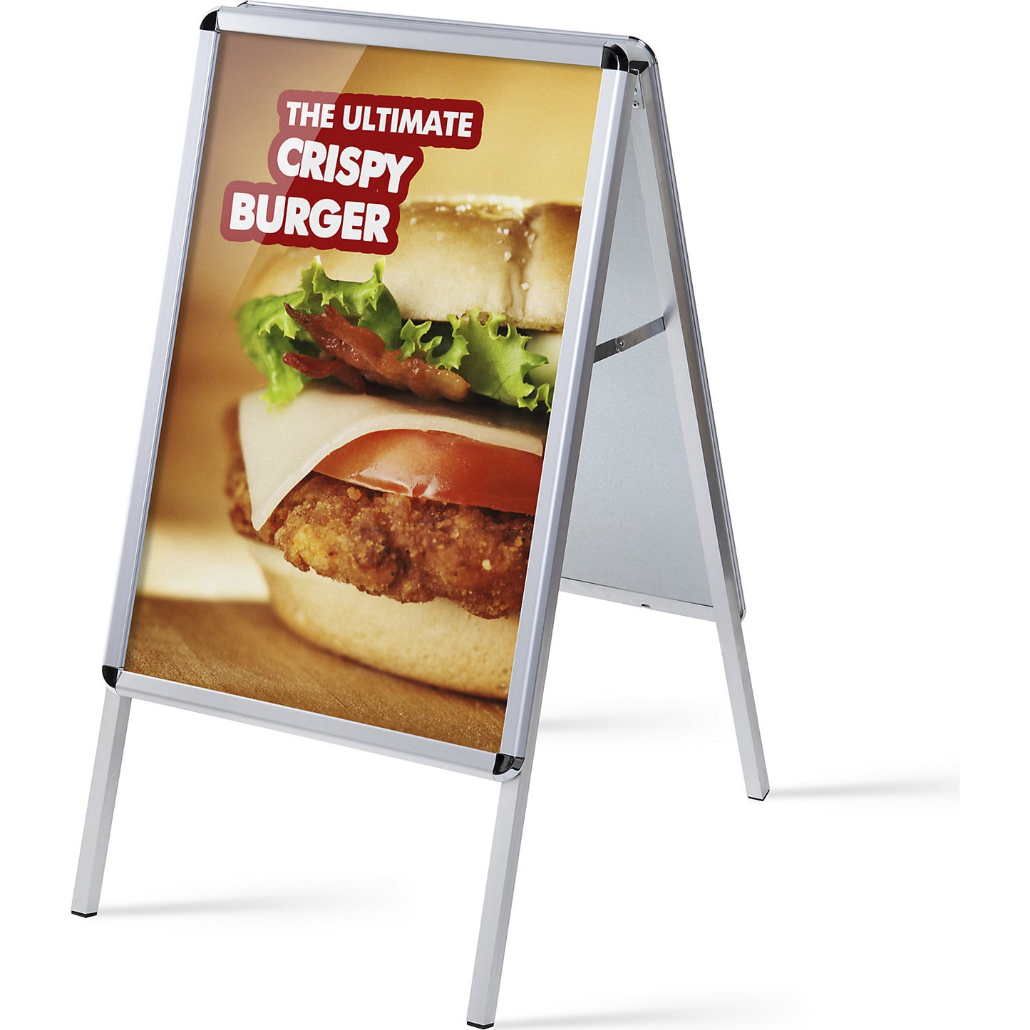 WEATHERPROOF folding advertising stand, HxWxD 1120 x 639 x 744 mm, 1+ items.