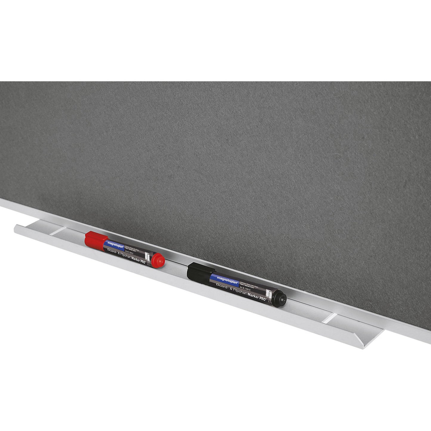 Storage tray for boards, moving, 550 mm long, anodised aluminium.