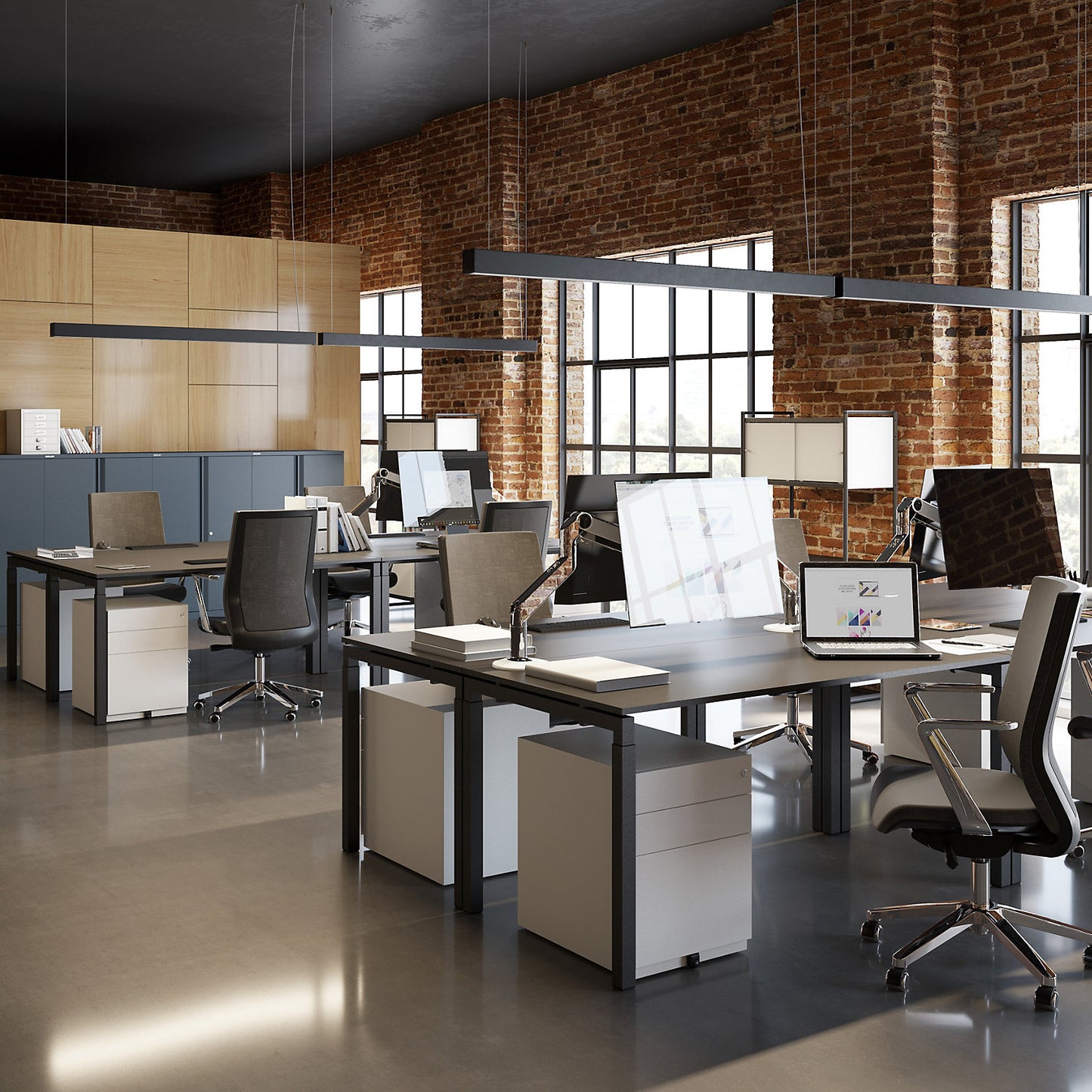 Note™ mobile drawer unit, with 2 universal drawers, 1 suspension file drawer, HxWxT 645 x 300 x 565 mm, traffic white.