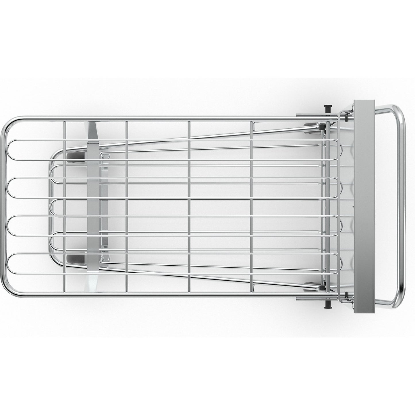 Shopping trolley, zinc plated, LxWxH 960 x 525 x 1030 mm, max. load 300 kg.
