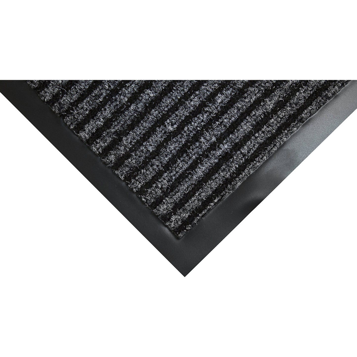 Entrance matting, ribbed, LxW 900 x 600 mm, grey.