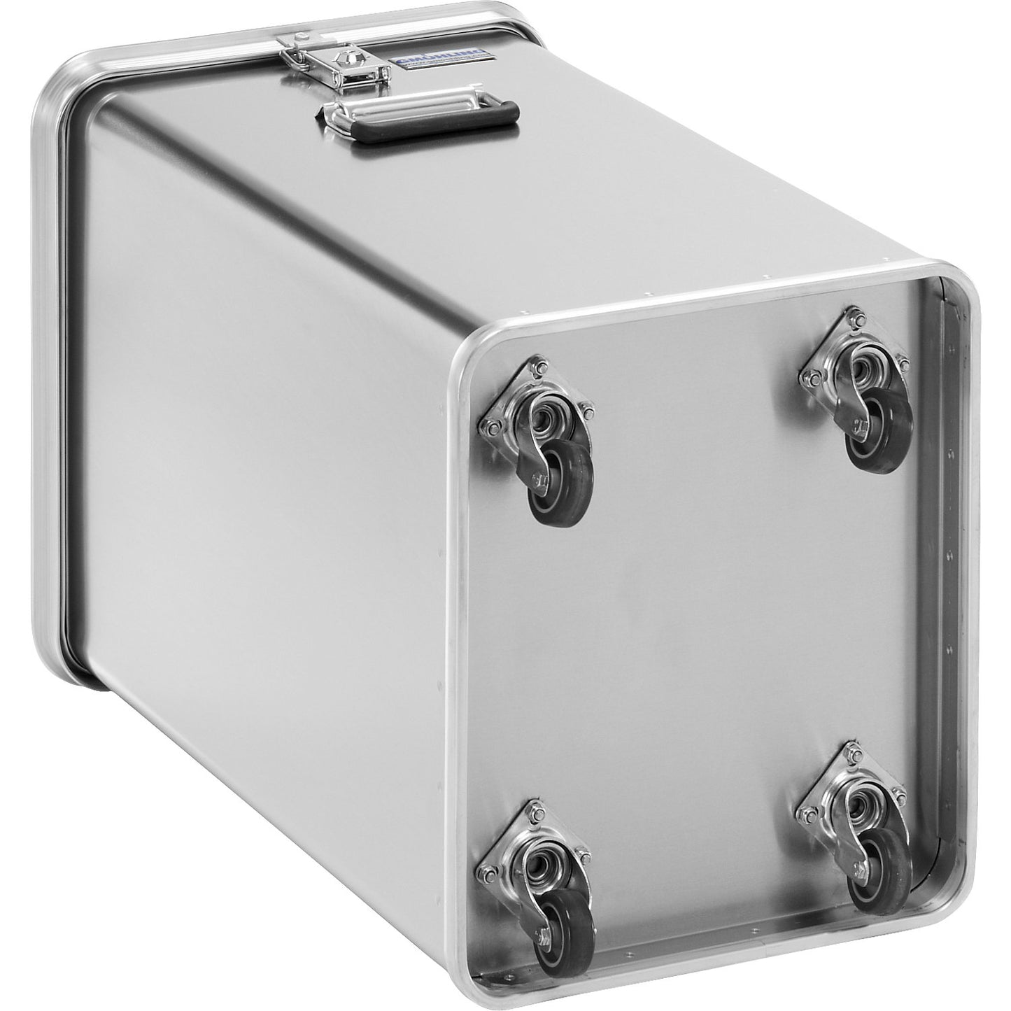 Container for document shredding, HxWxD 650 x 435 x 385 mm, with deposit slot.